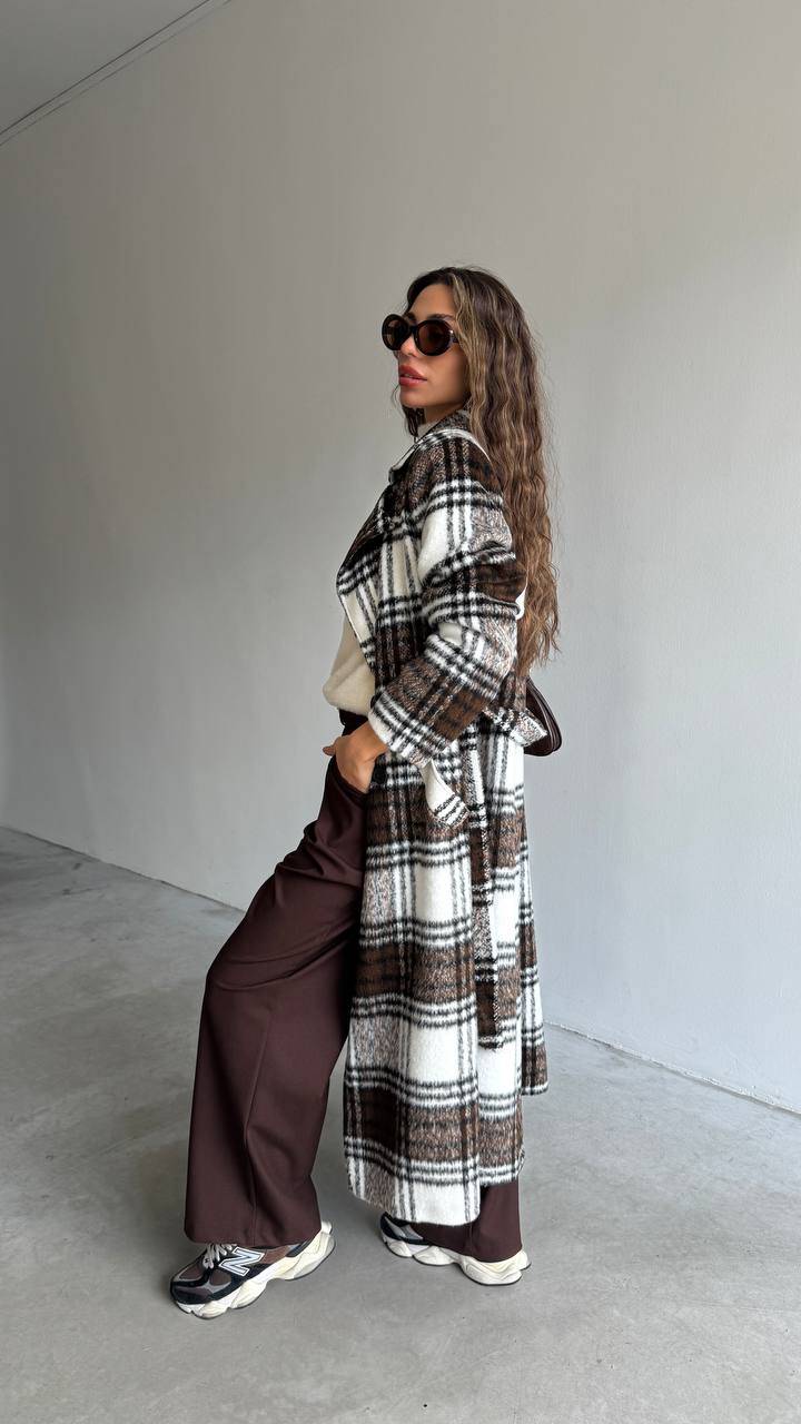 מעיל אמילי משבצות