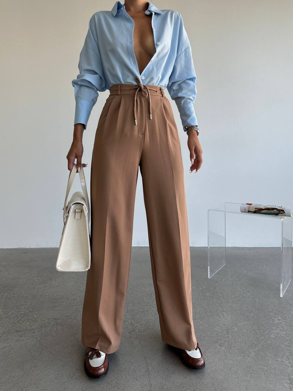 מכנס יולי חום