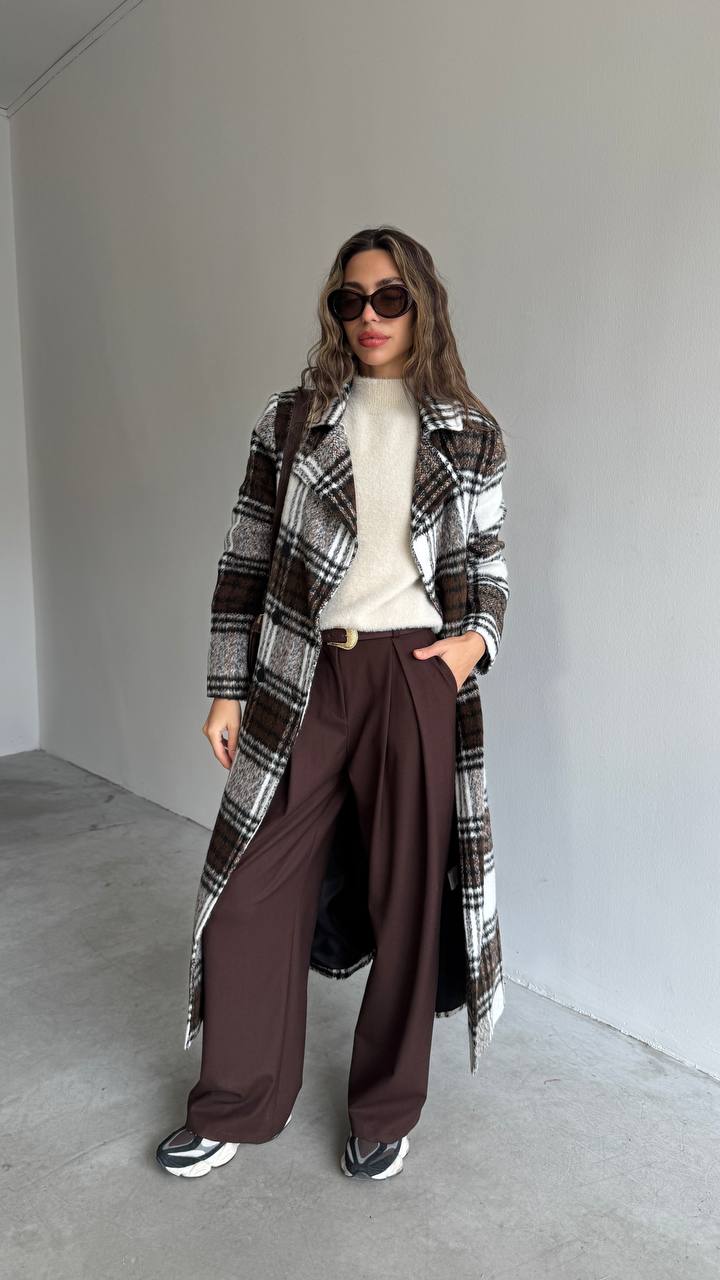 מעיל אמילי משבצות