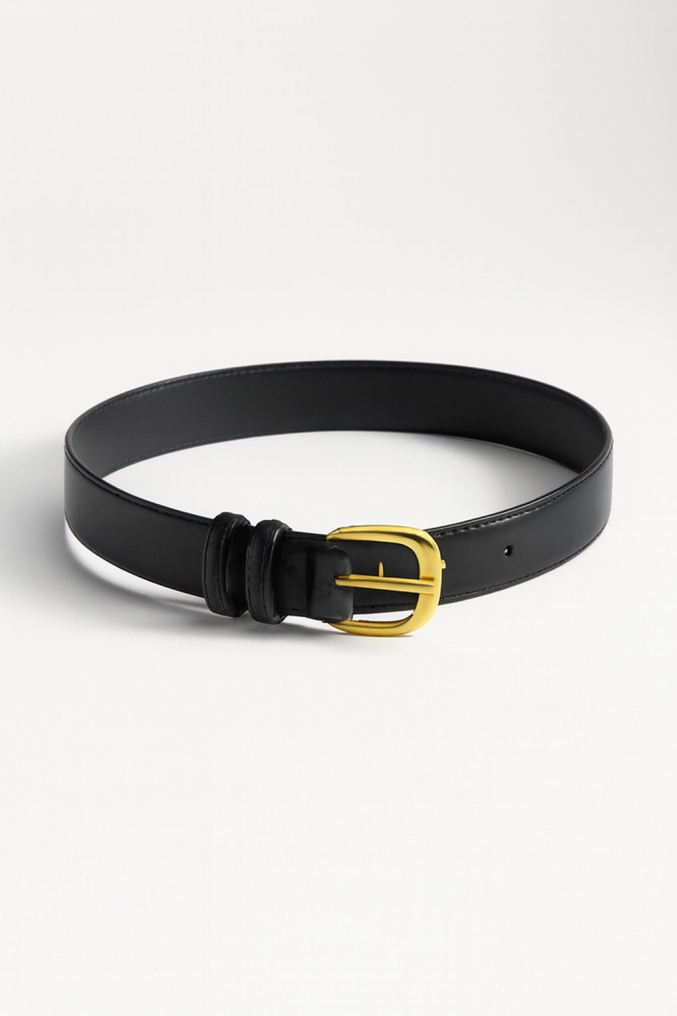 חגורת עור ג׳קי שחור