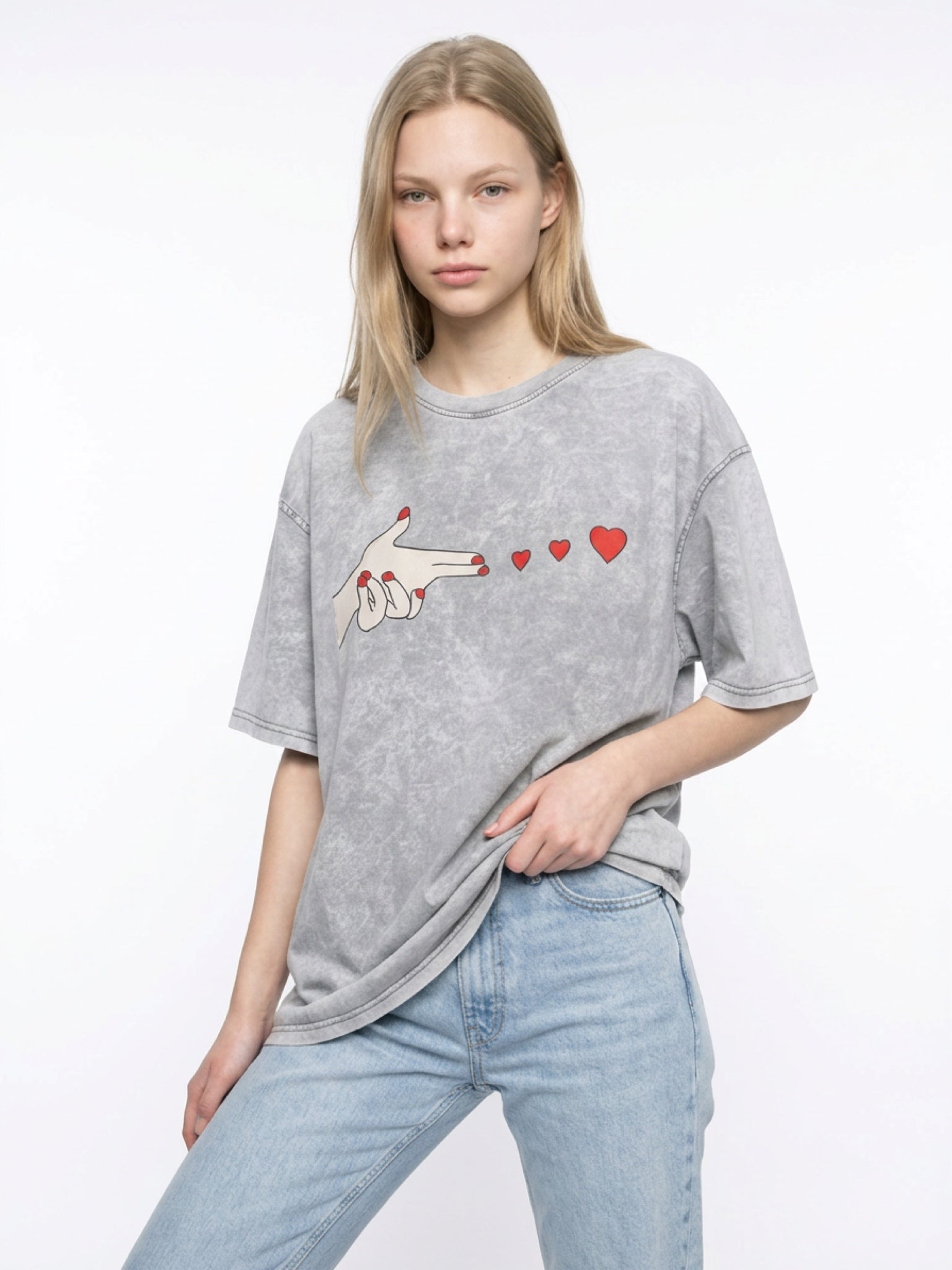 חולצת טי הארט שוט