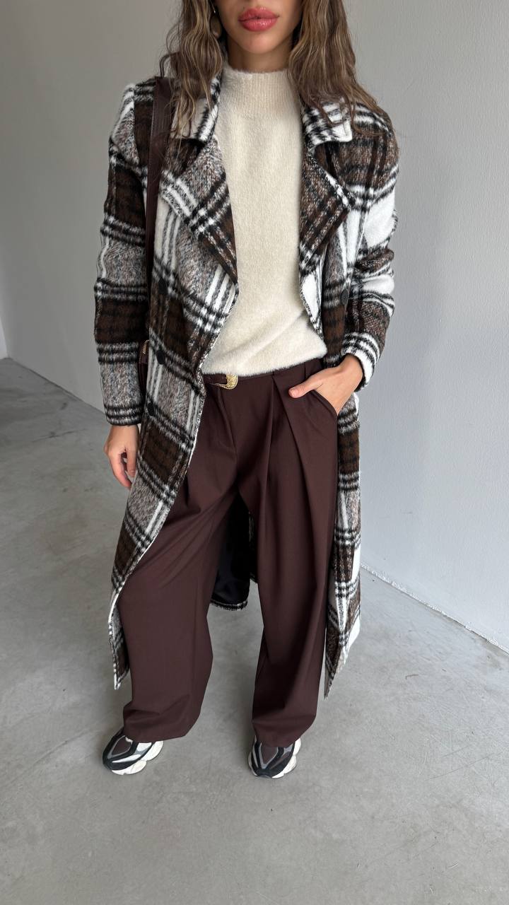 מעיל אמילי משבצות