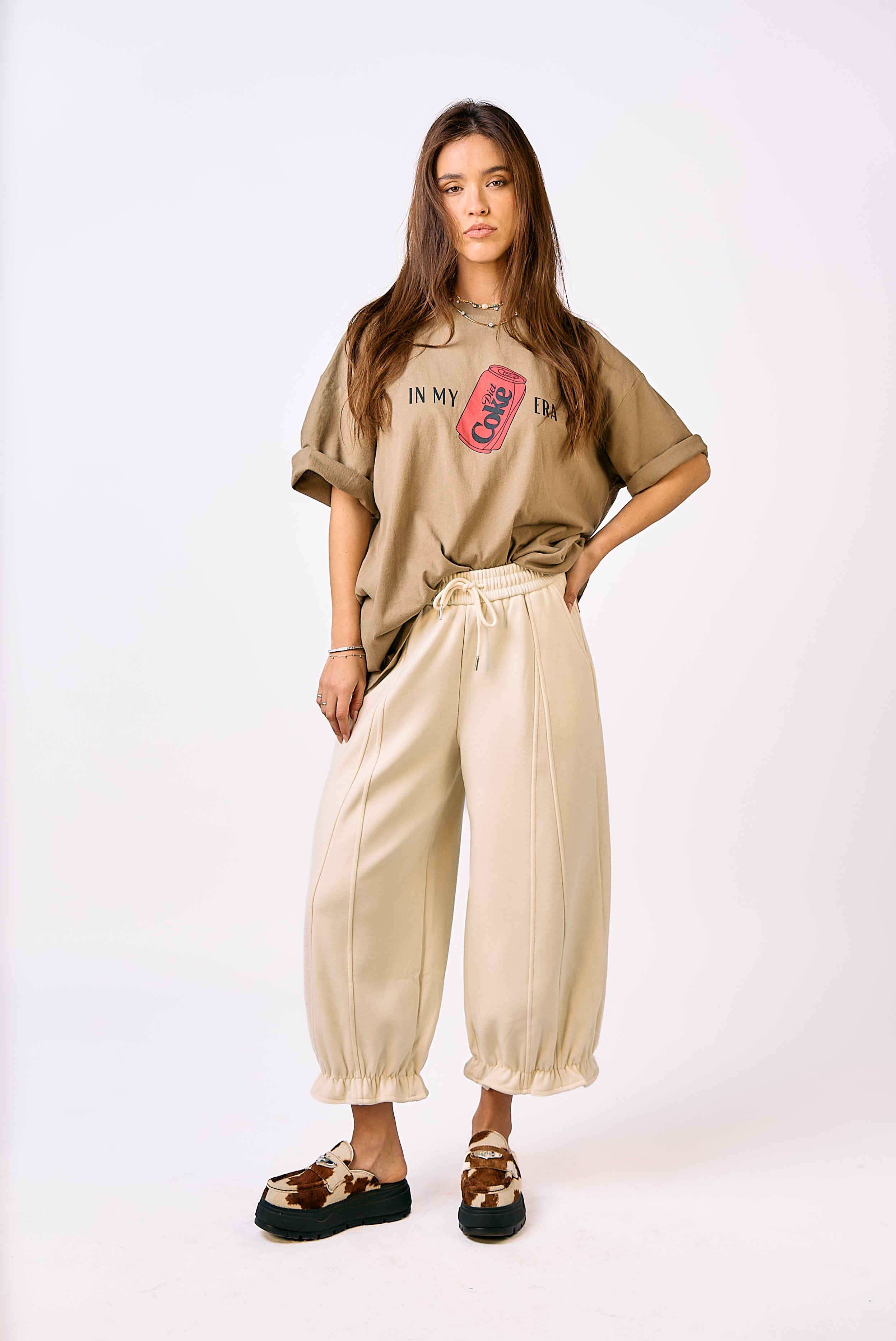 חולצת טי זירו חום