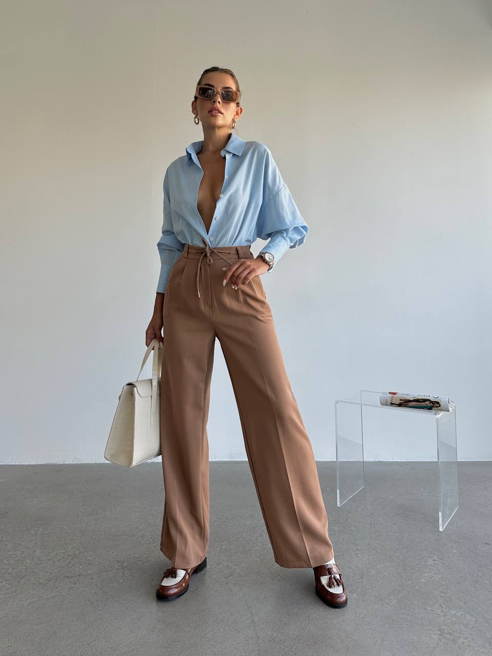 מכנס יולי חום