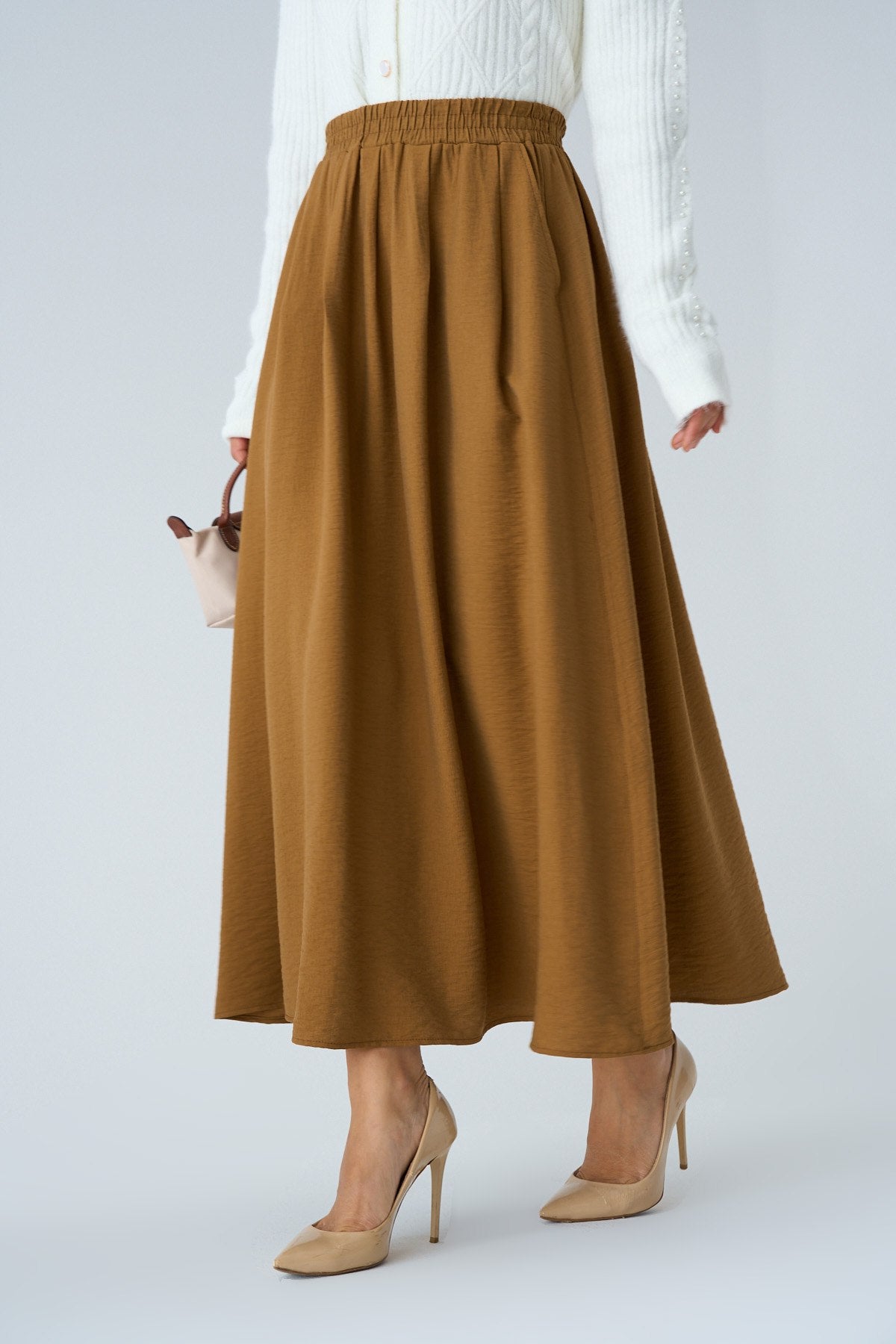 חצאית טולי כיסים