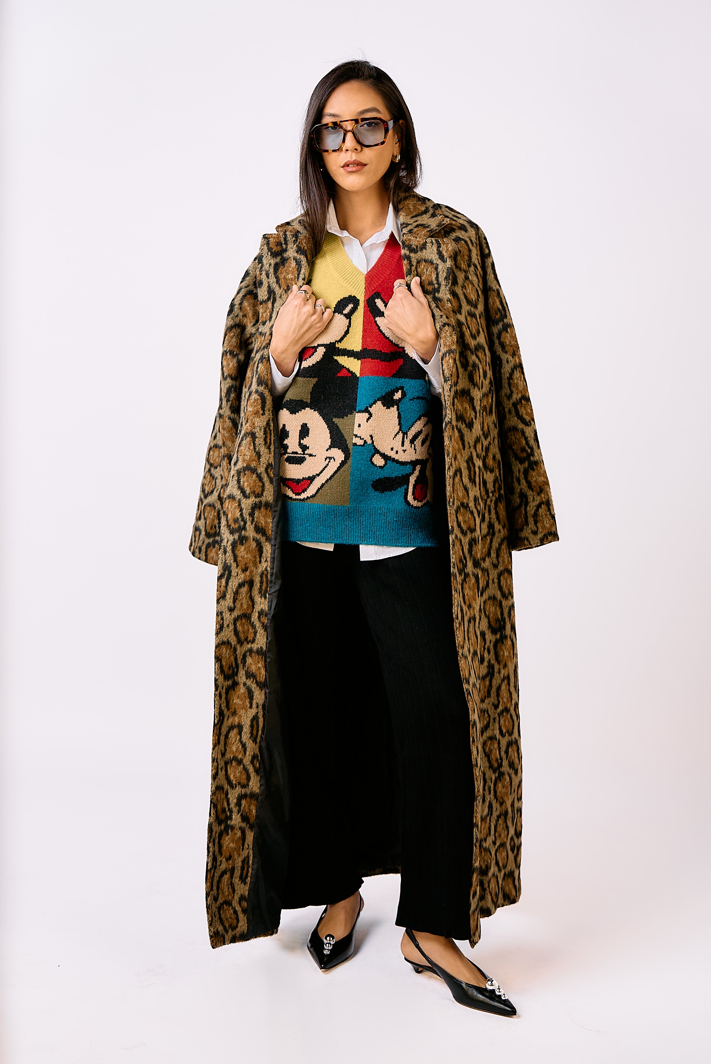 סריג אפודה מיקי מאוס