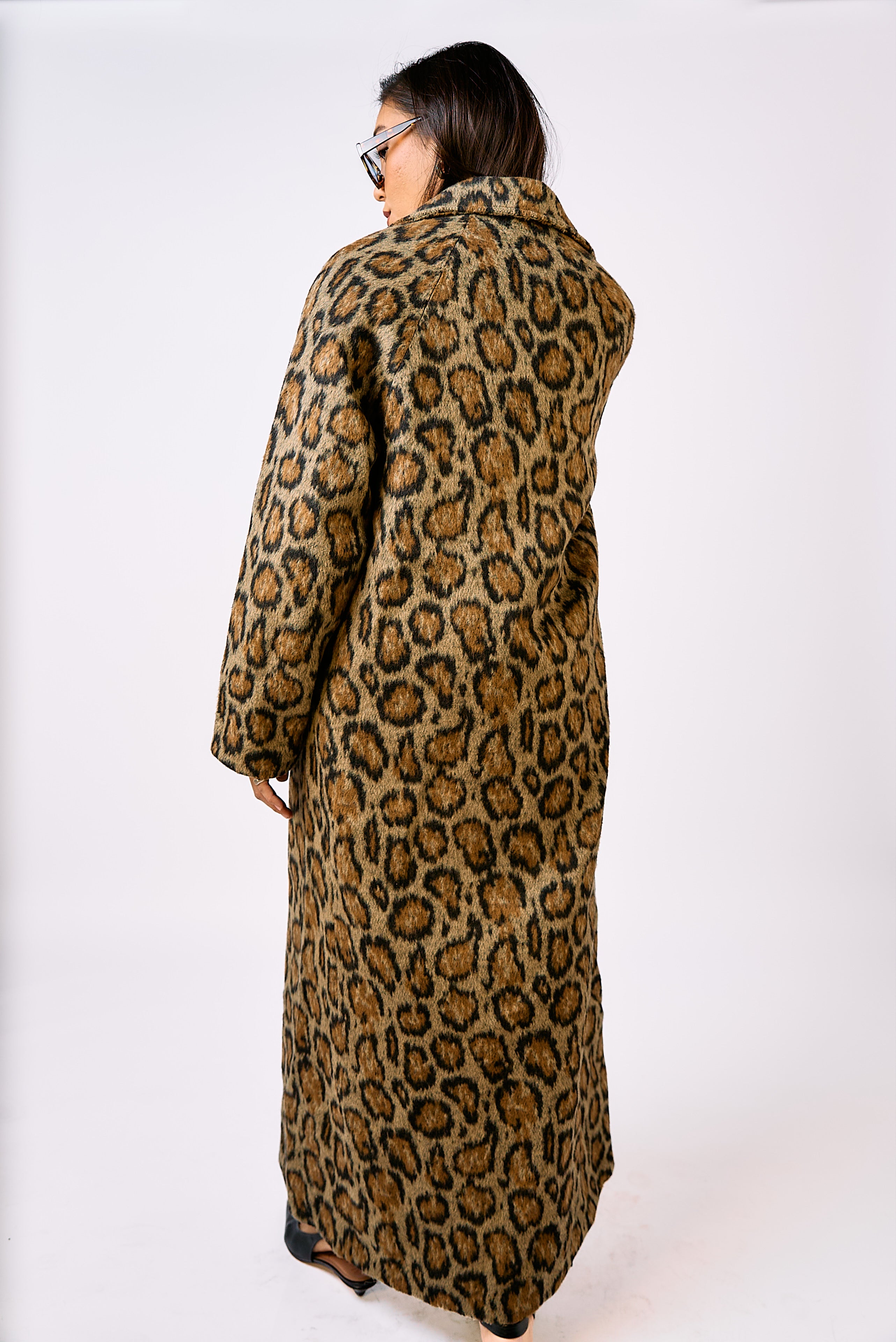 מעיל טינה מנומר