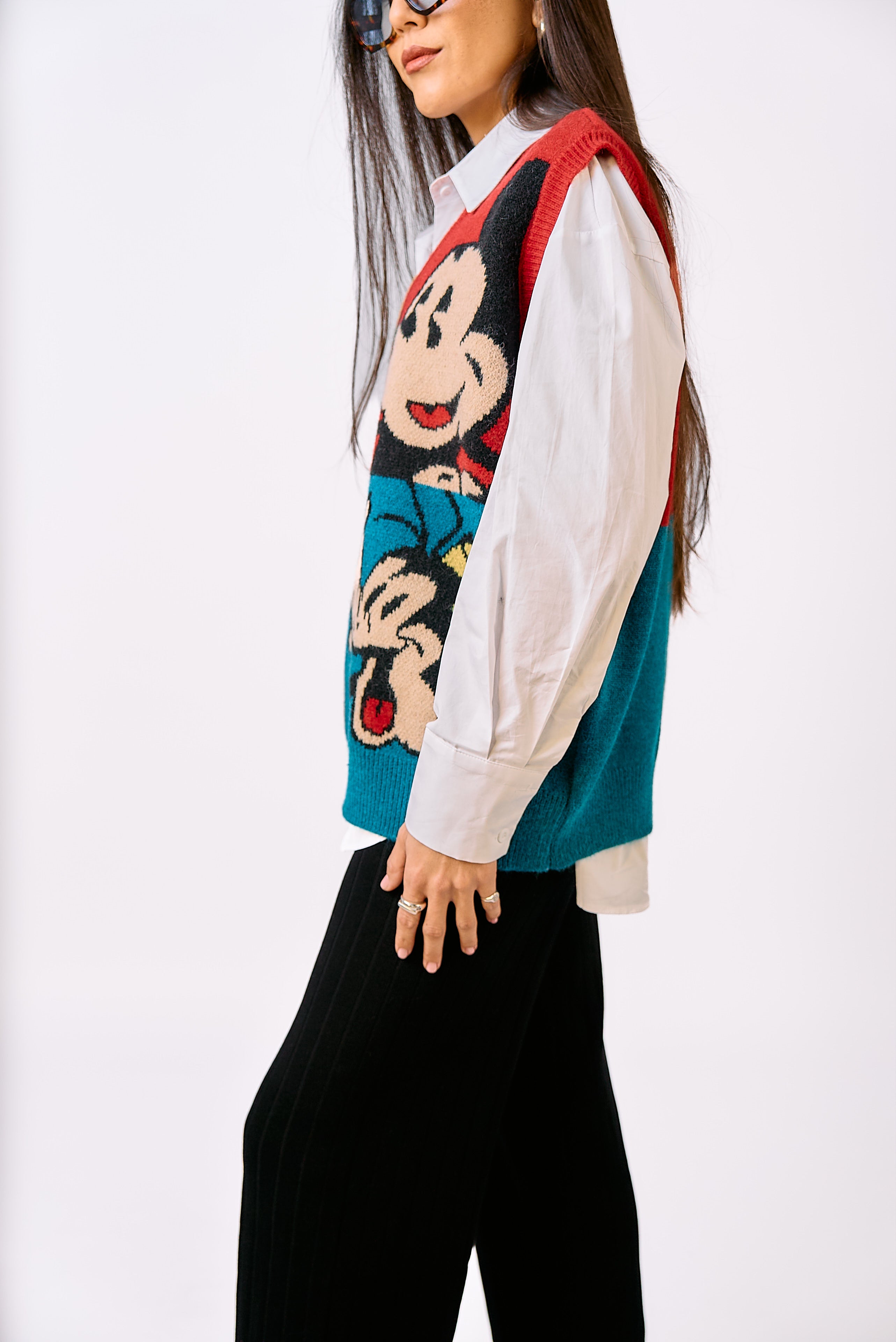 סריג אפודה מיקי מאוס