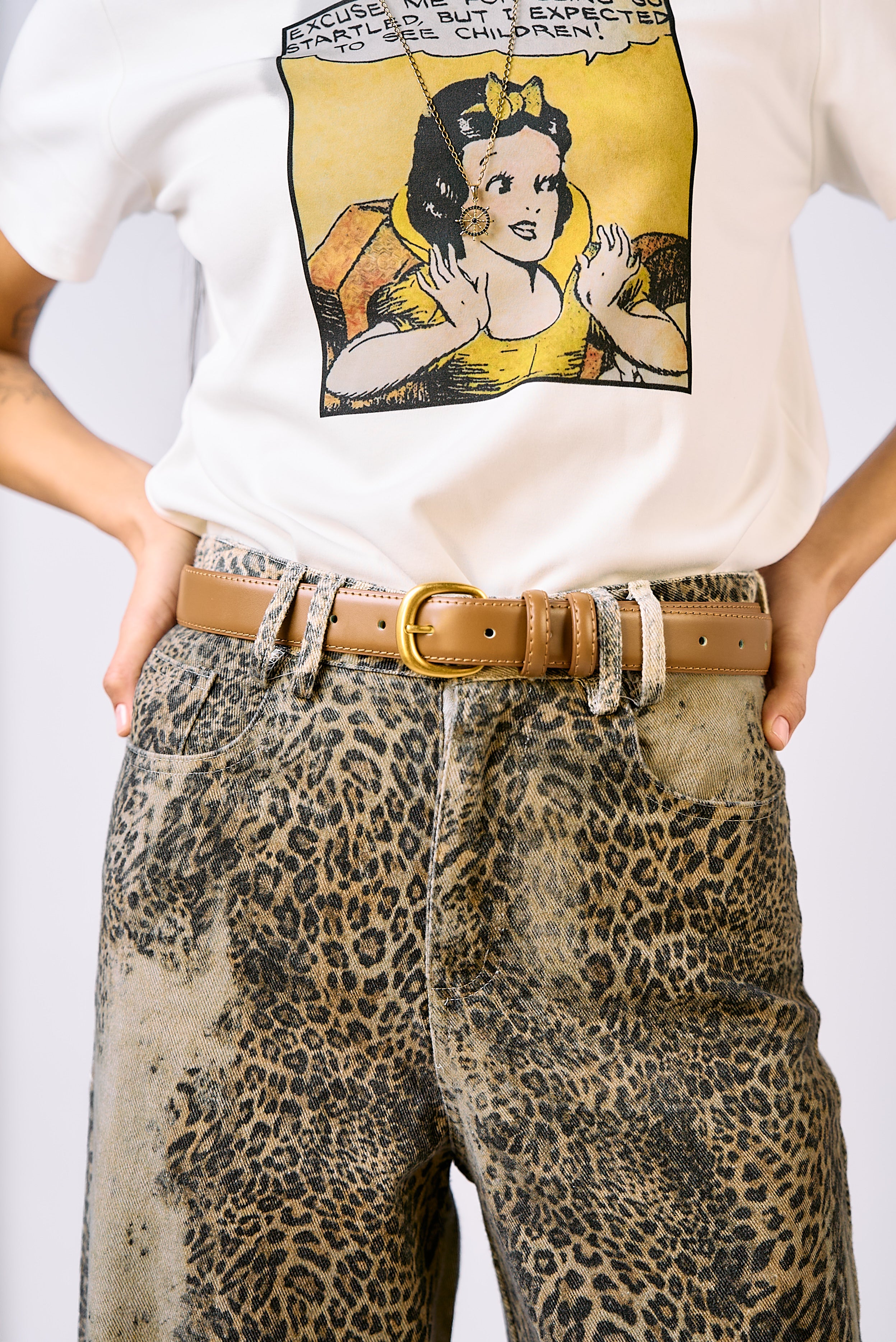 חולצת טי סנאו לבן