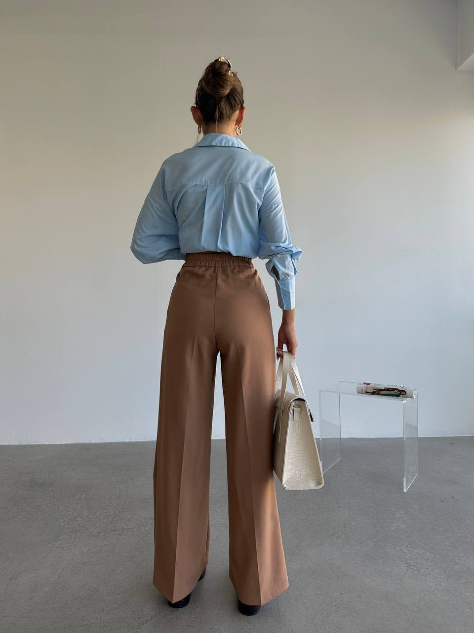 מכנס יולי חום