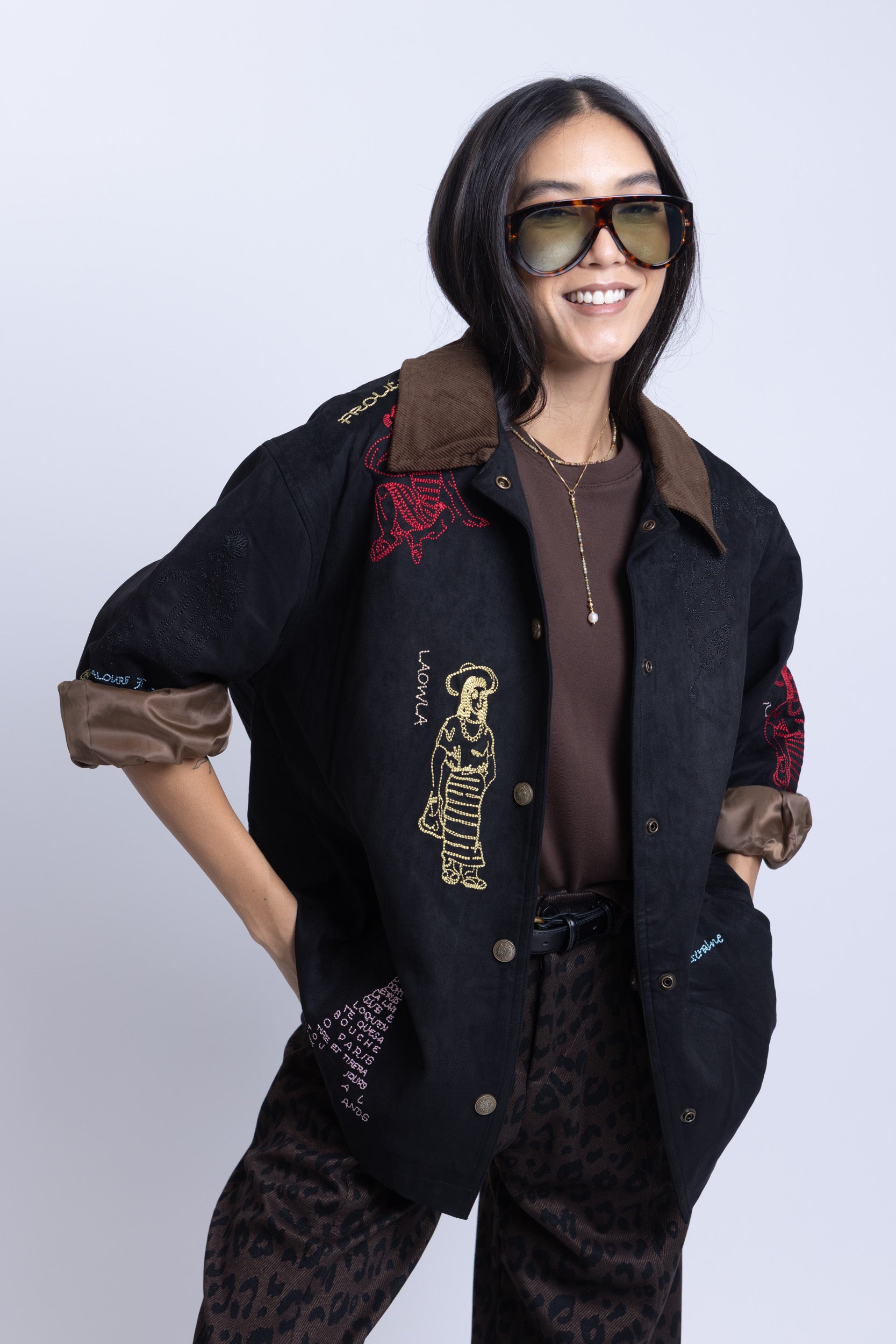 ג׳קט בלייזר קוקו שחור