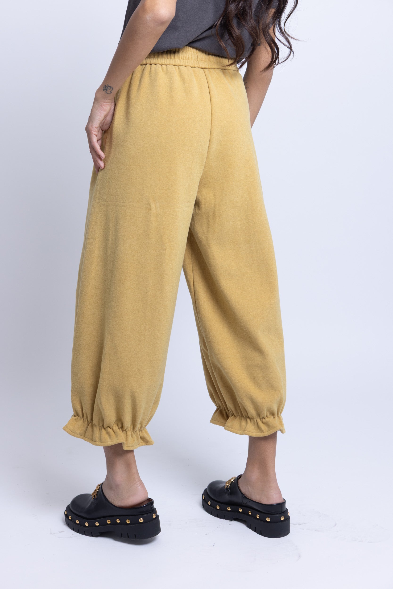 מכנס דמי בלון חרדל