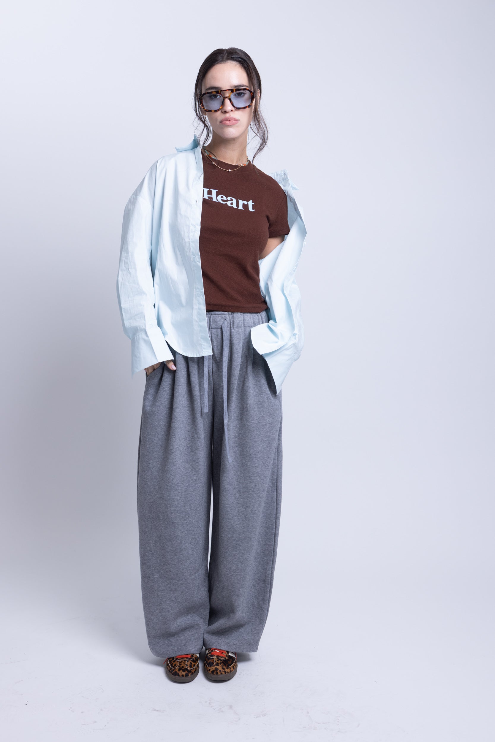 מכנס פוטר סיאול אפור