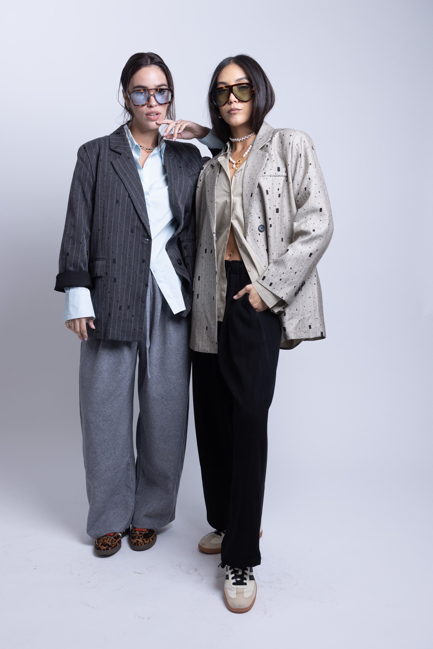 ג׳קט טאשי אפור