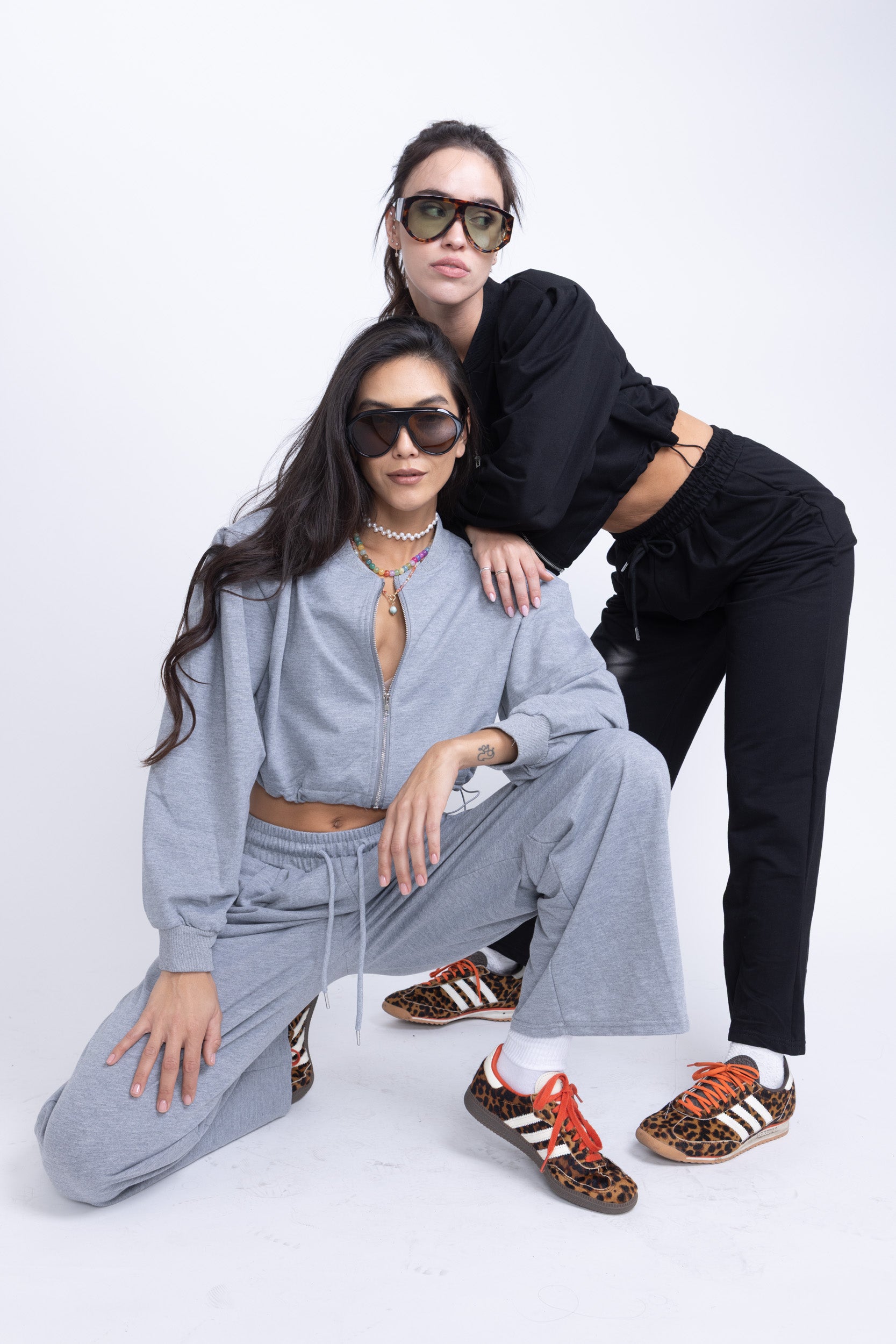 חליפת פוטר ננה אפור