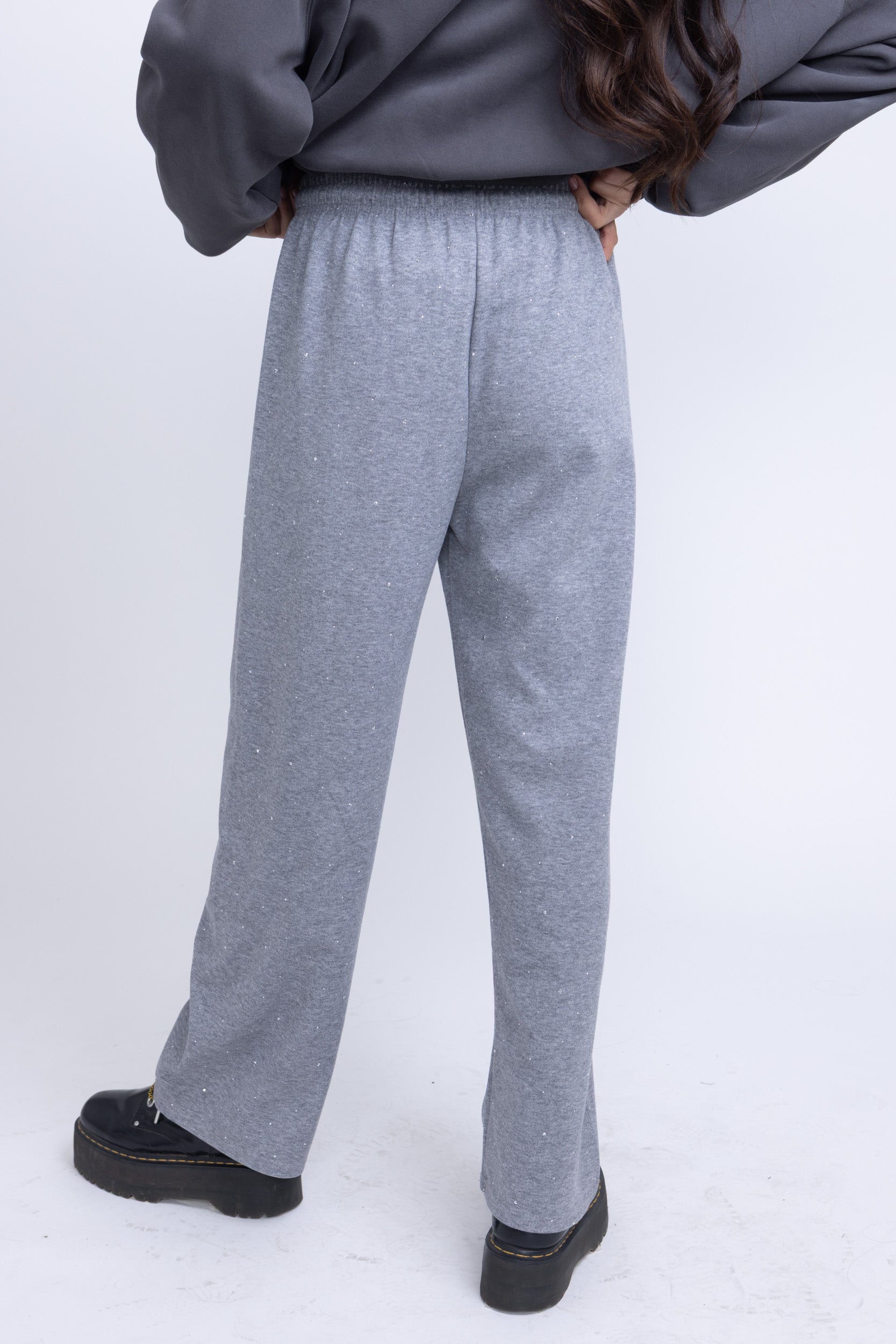 מכנס נוטי אבנים אפור