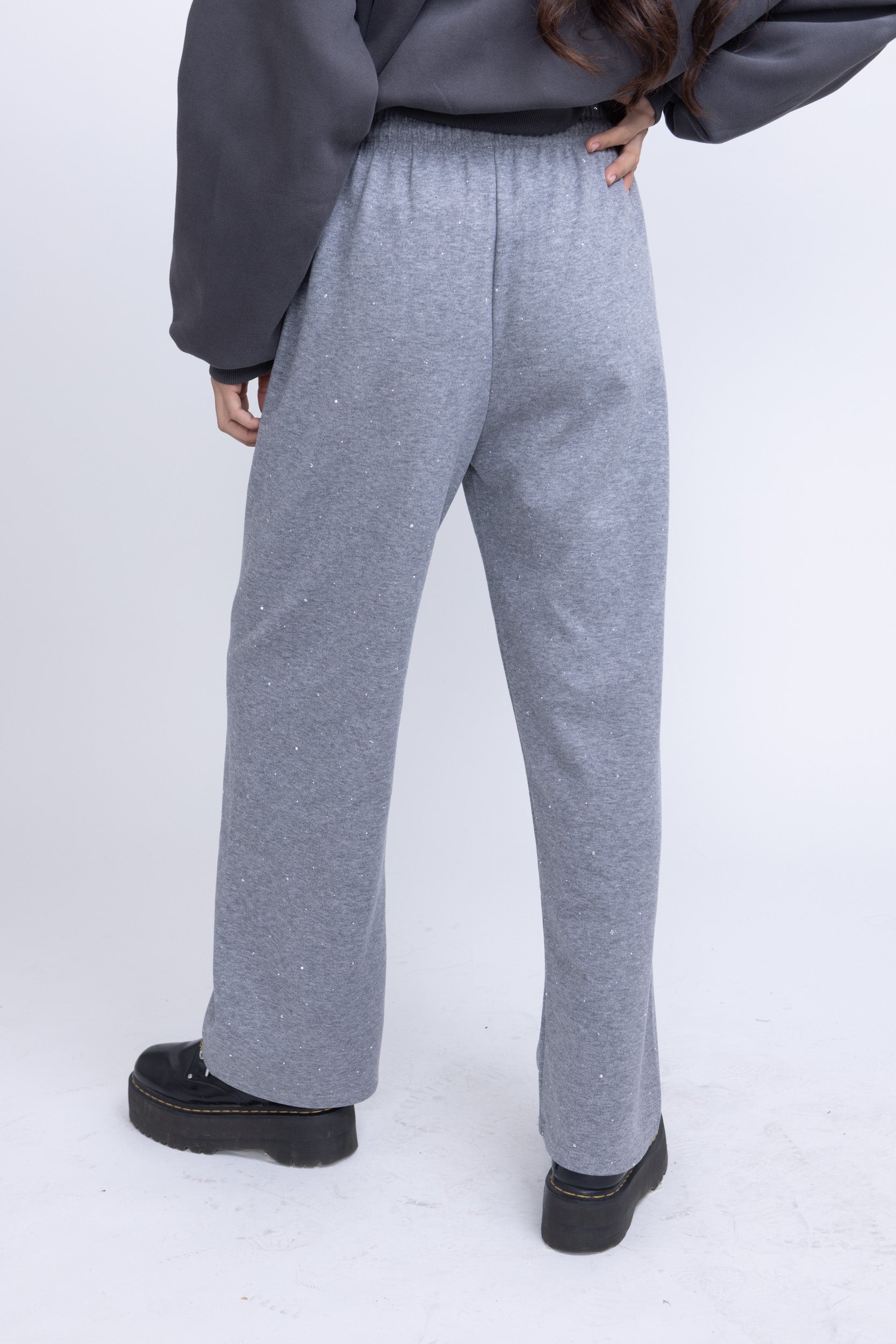 מכנס נוטי אבנים אפור