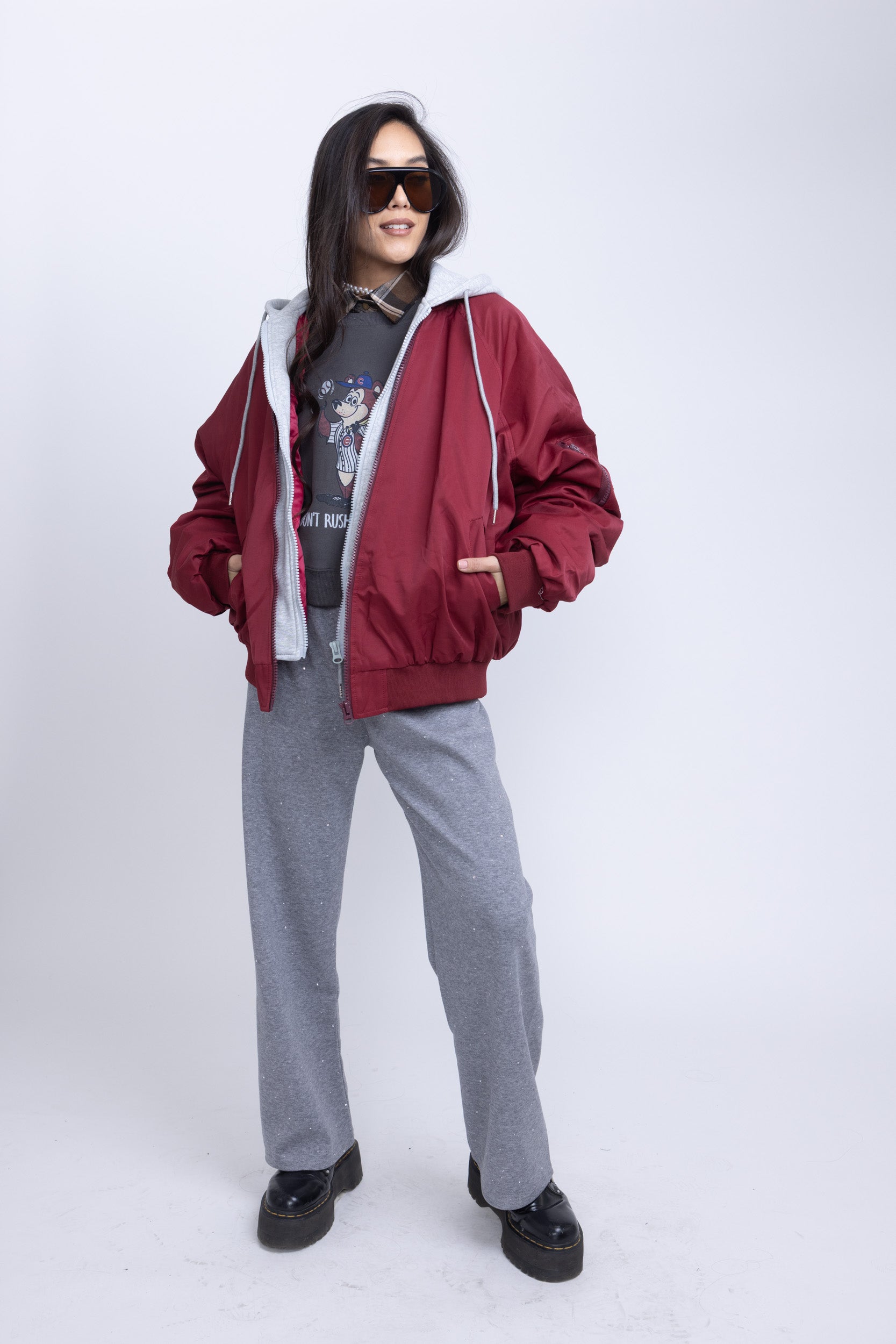 מעיל פוך סאן בורדו