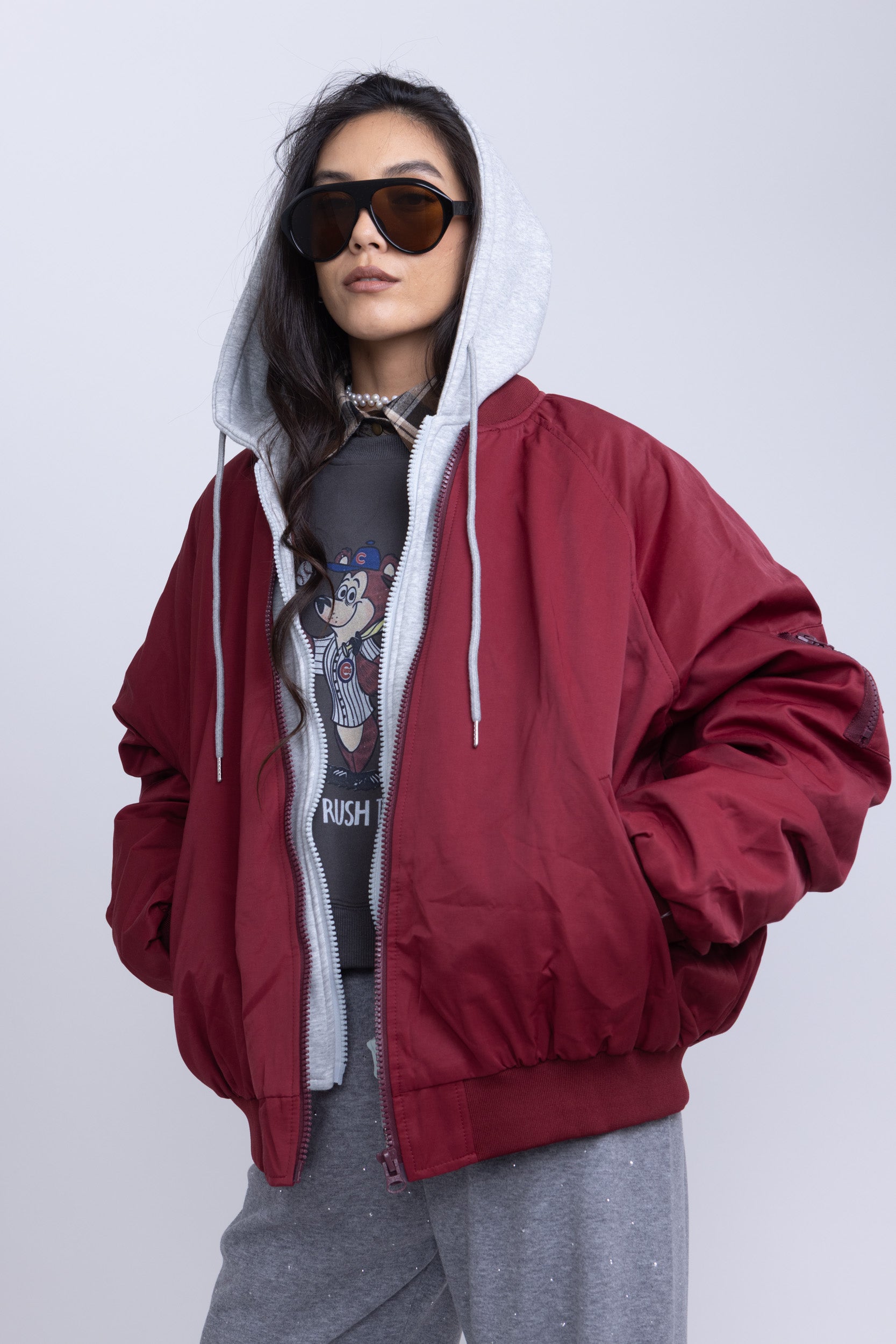 מעיל פוך סאן בורדו