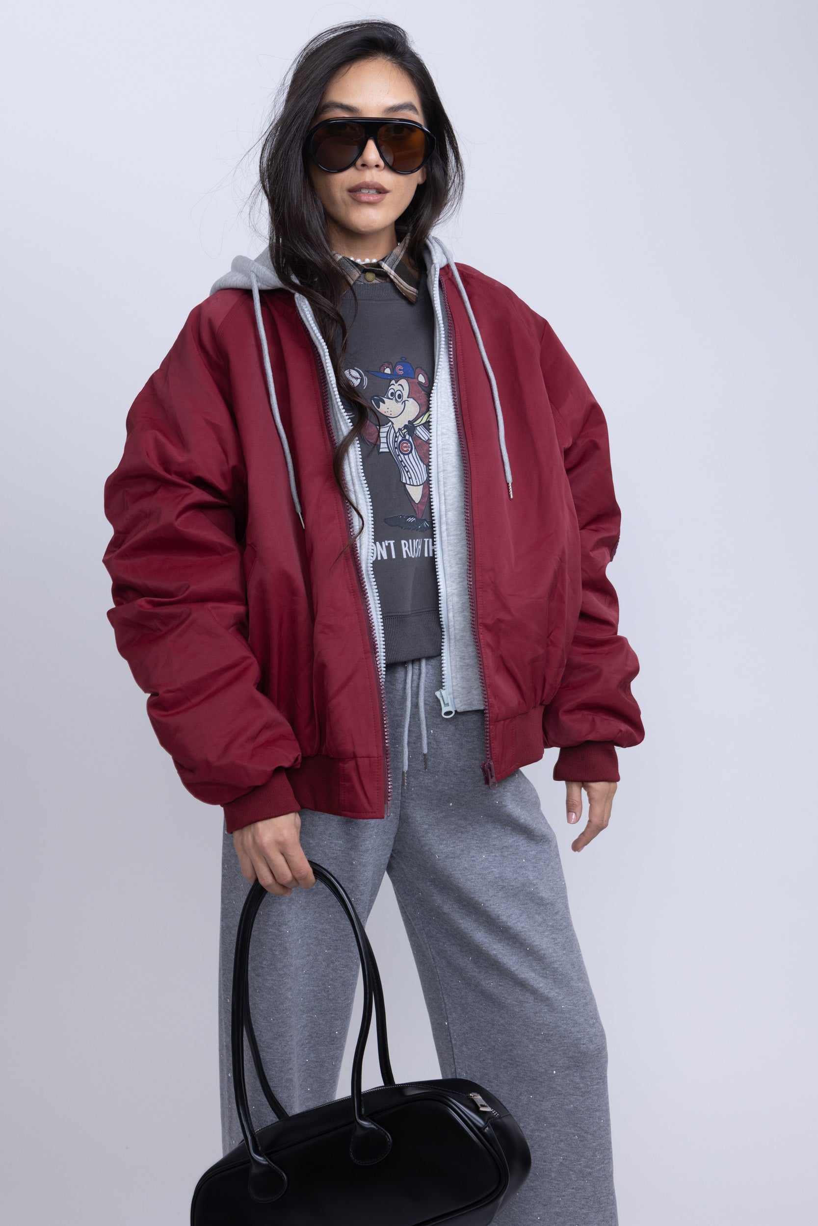 מעיל פוך סאן בורדו