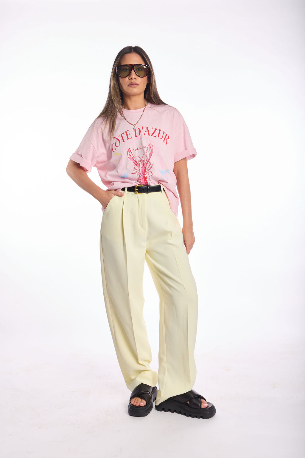 חולצת טי קוטי ורוד