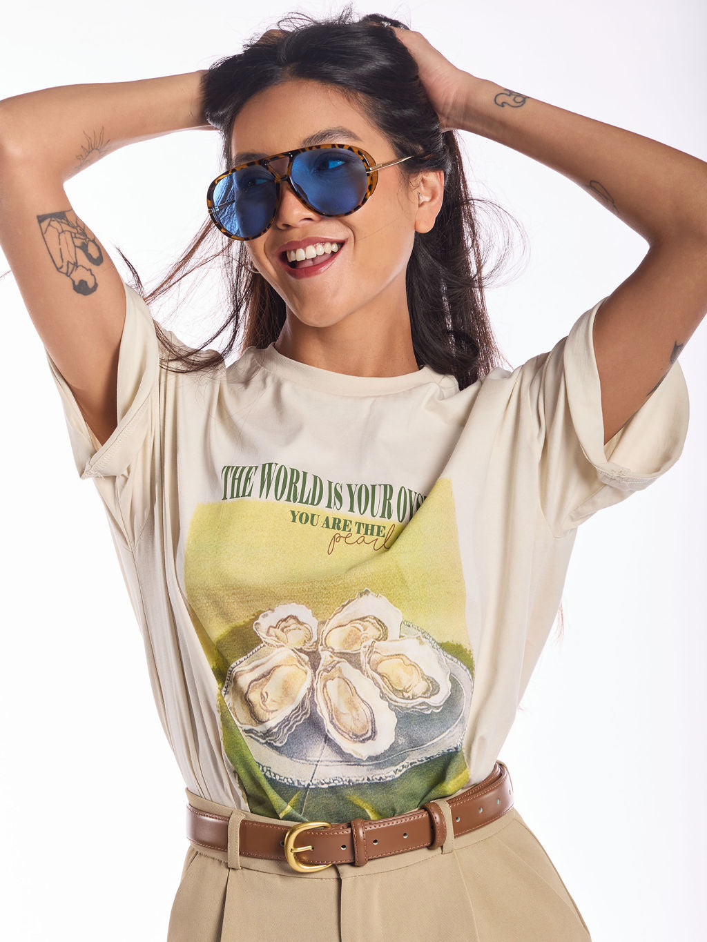 חולצת טי אלונדה