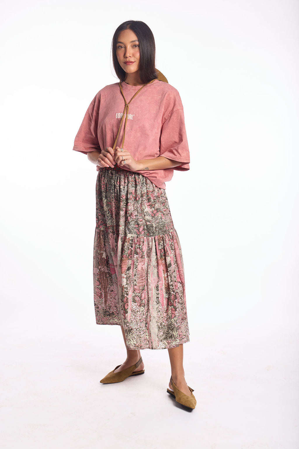 חצאית מידי פלורי