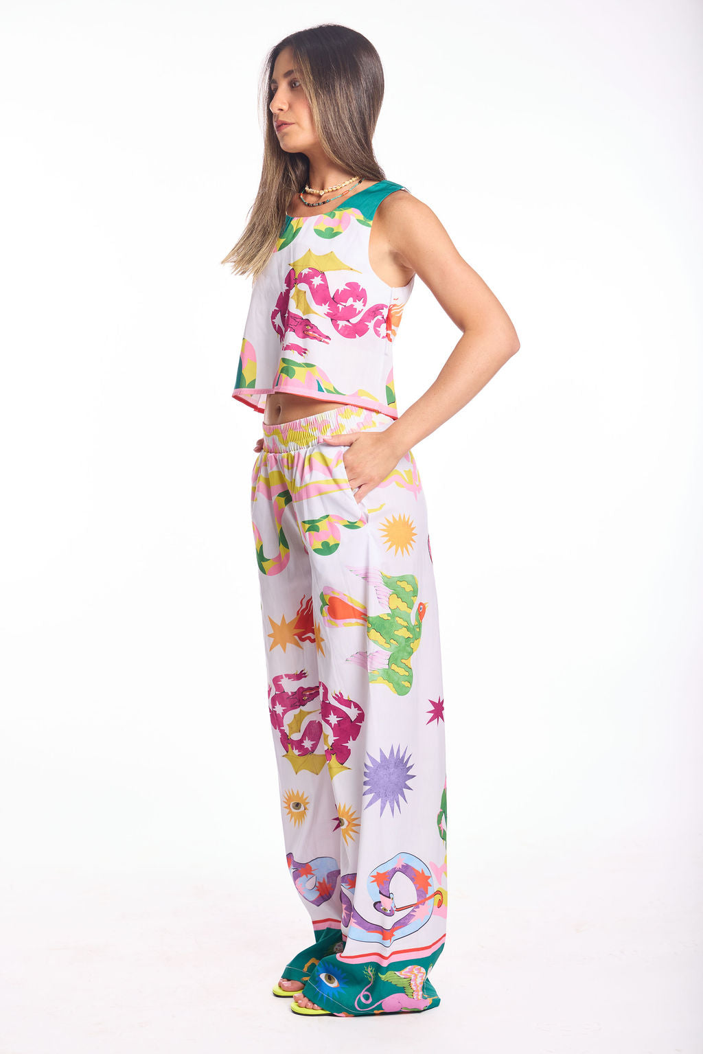 מכנס אלכס צבעוני