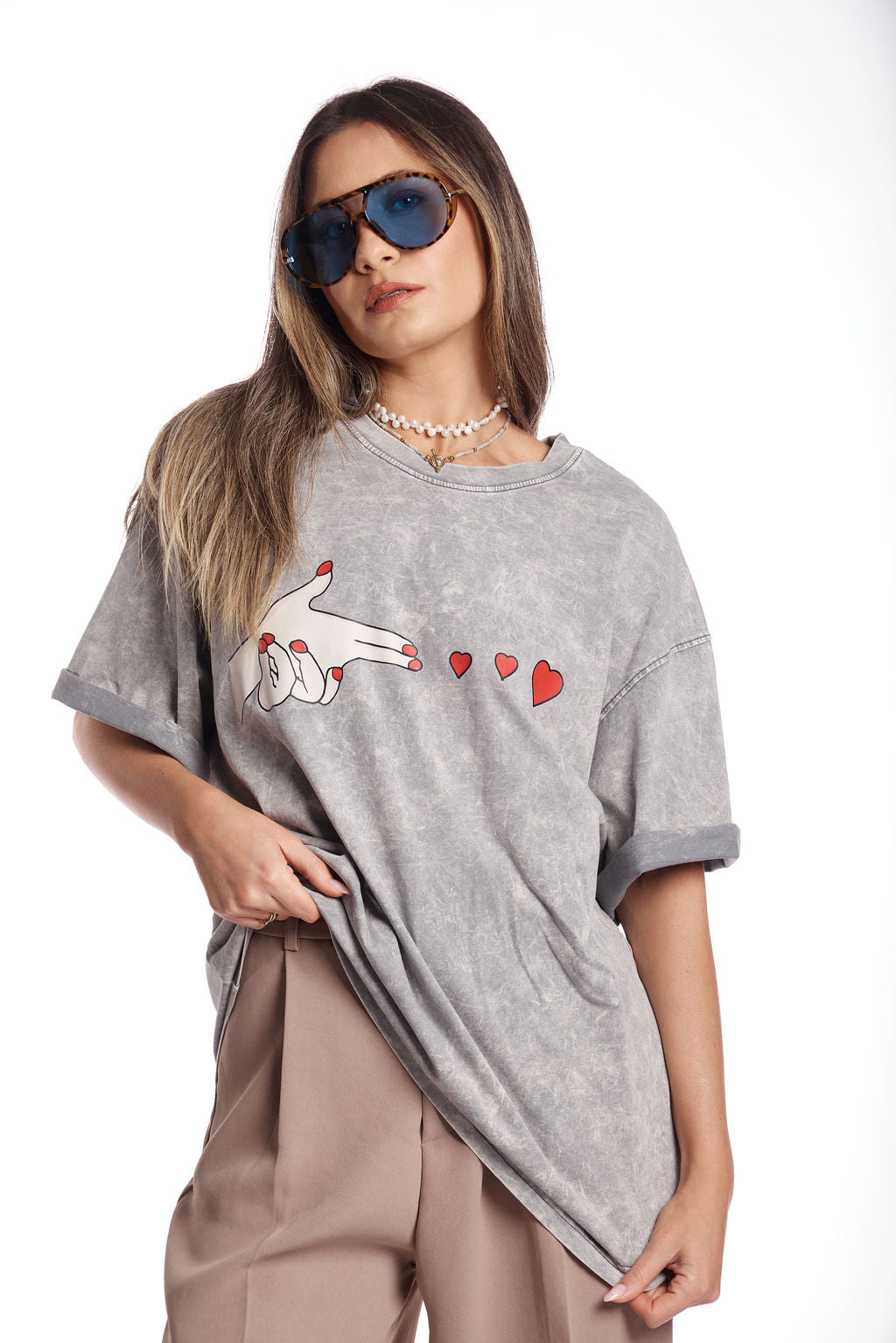 חולצת טי הארט שוט