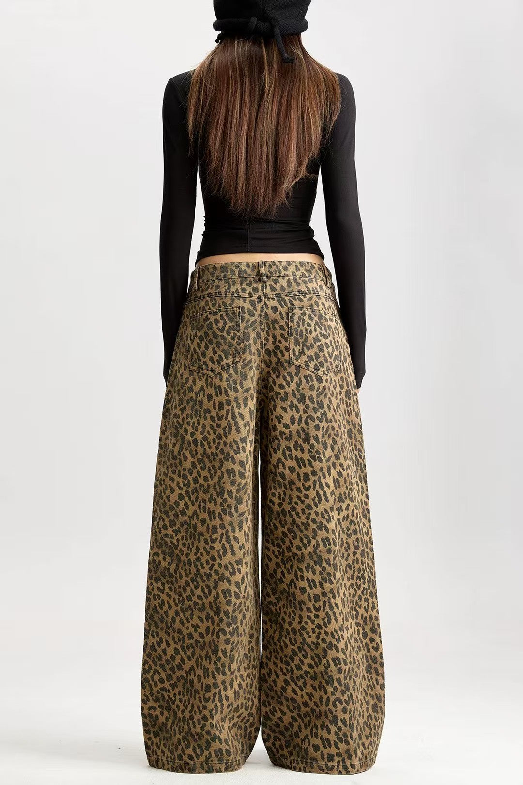 ג׳ינס היילי מנומר