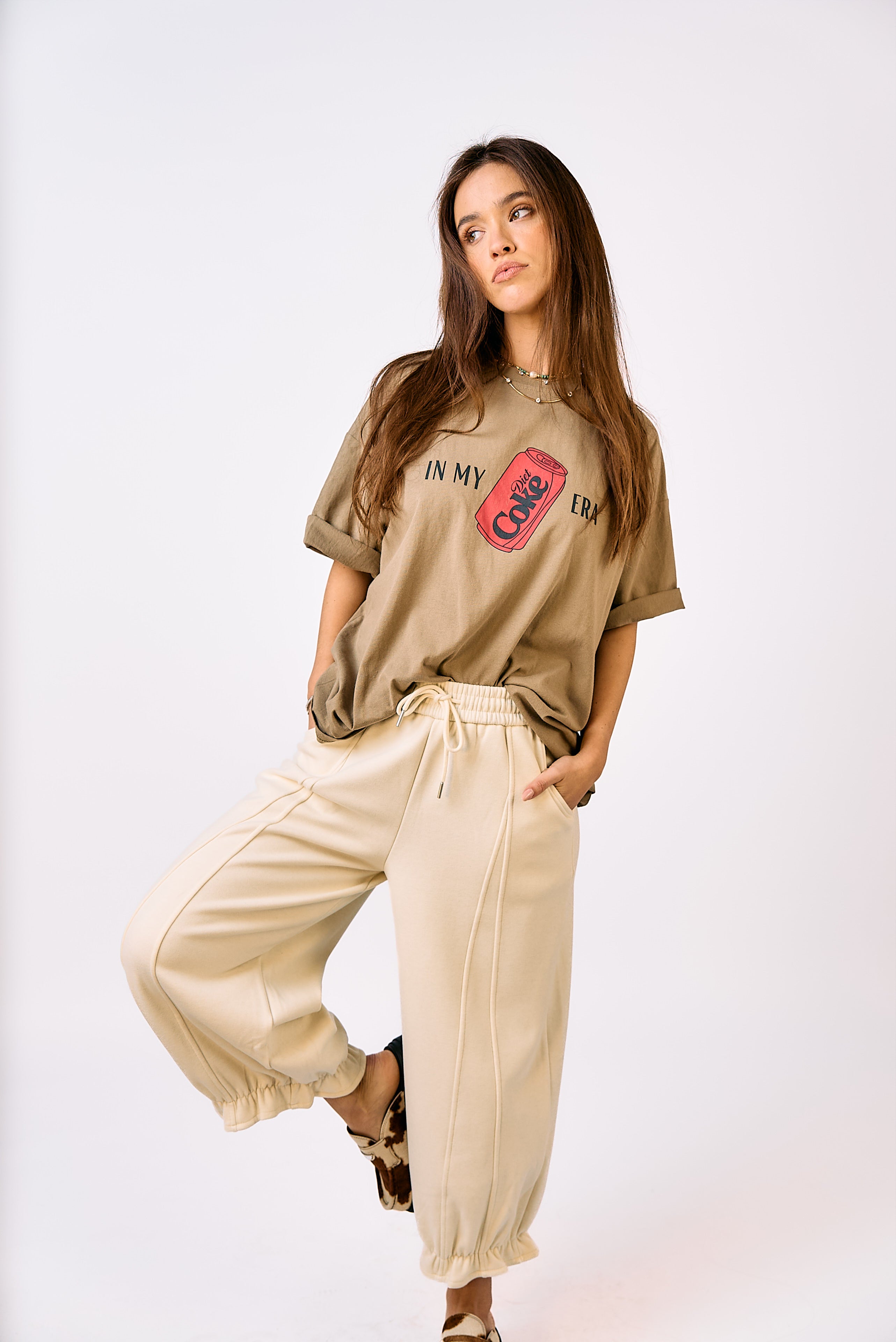 חולצת טי זירו חום