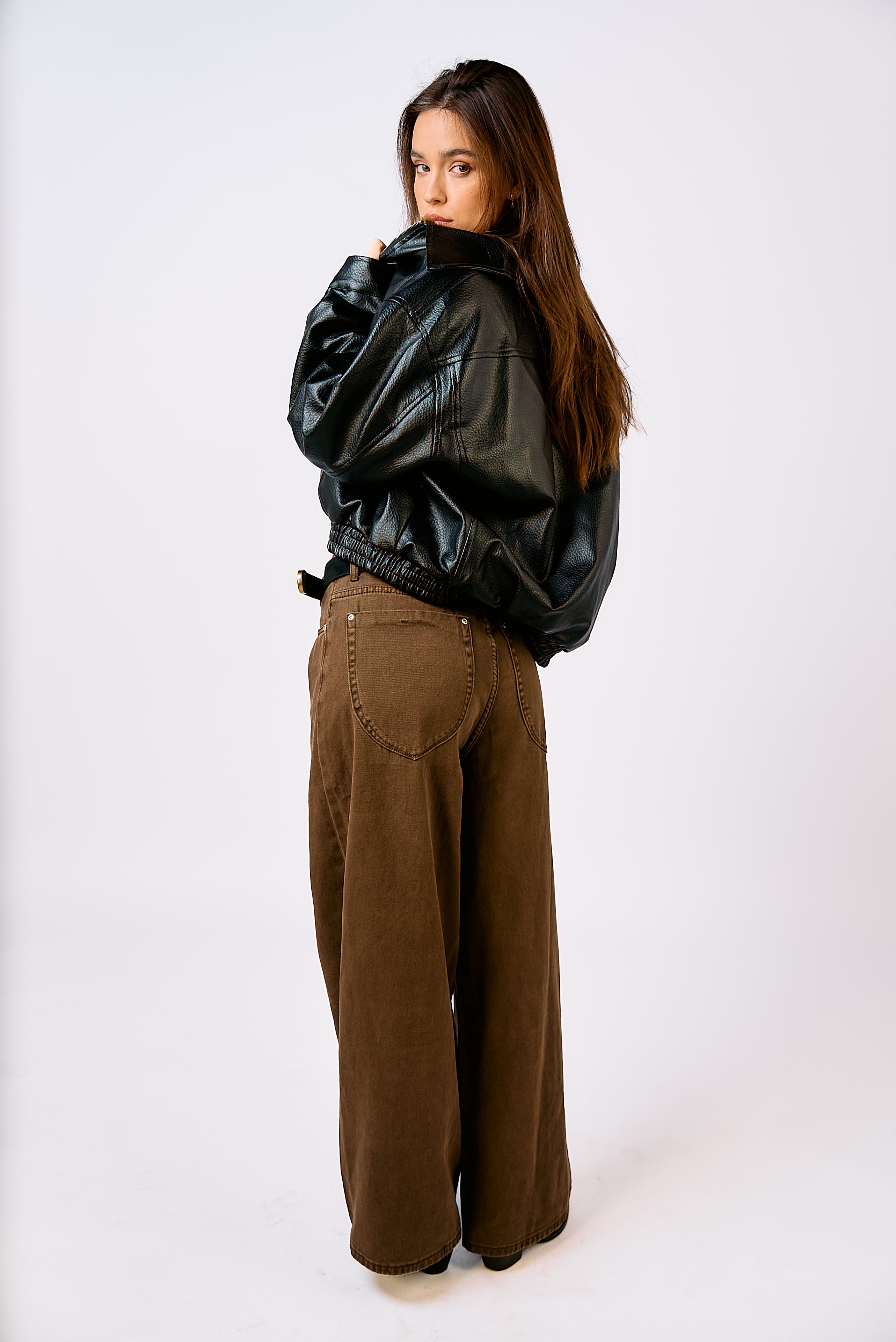 ג׳ינס מרינה חום