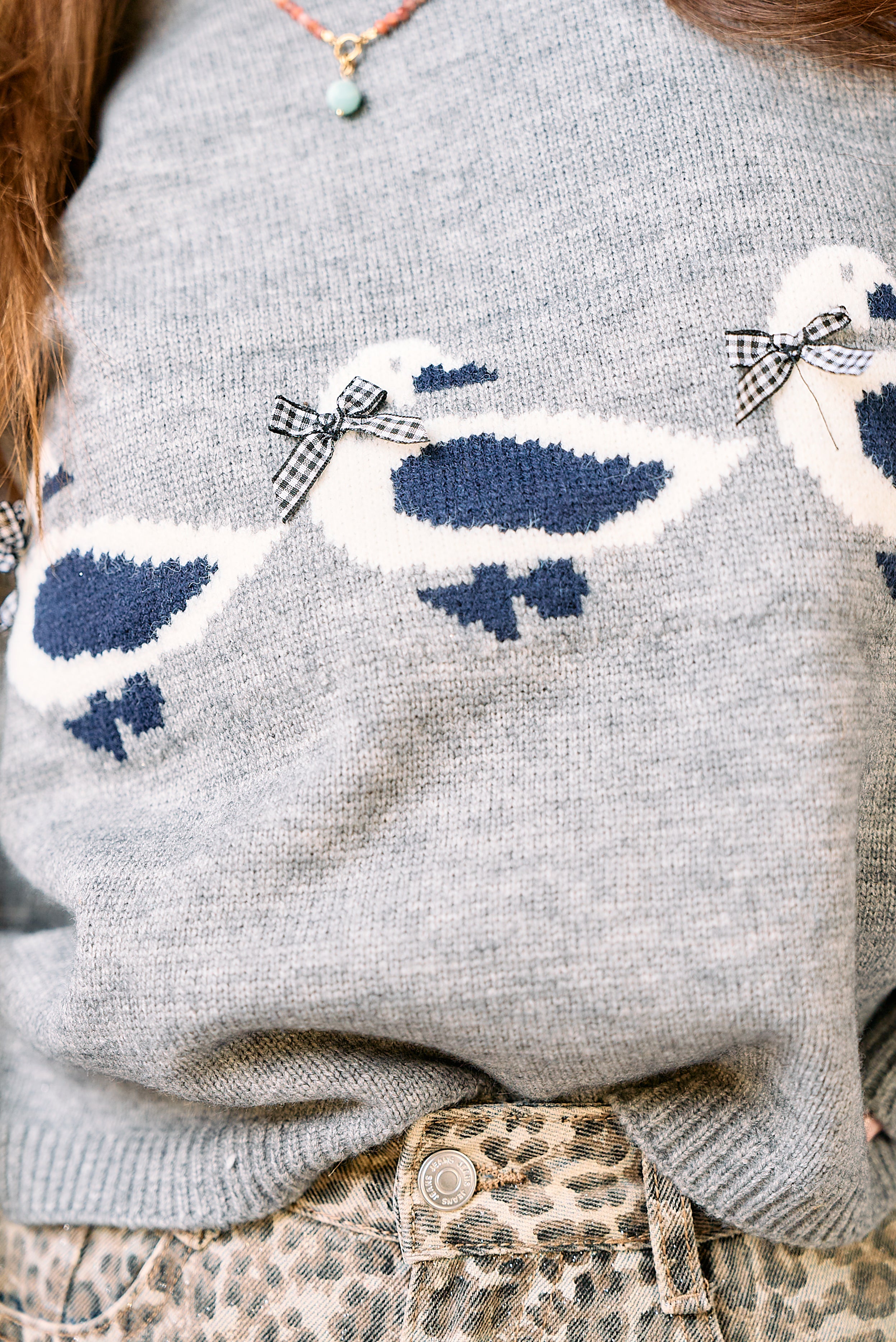 סריג נולי אפור