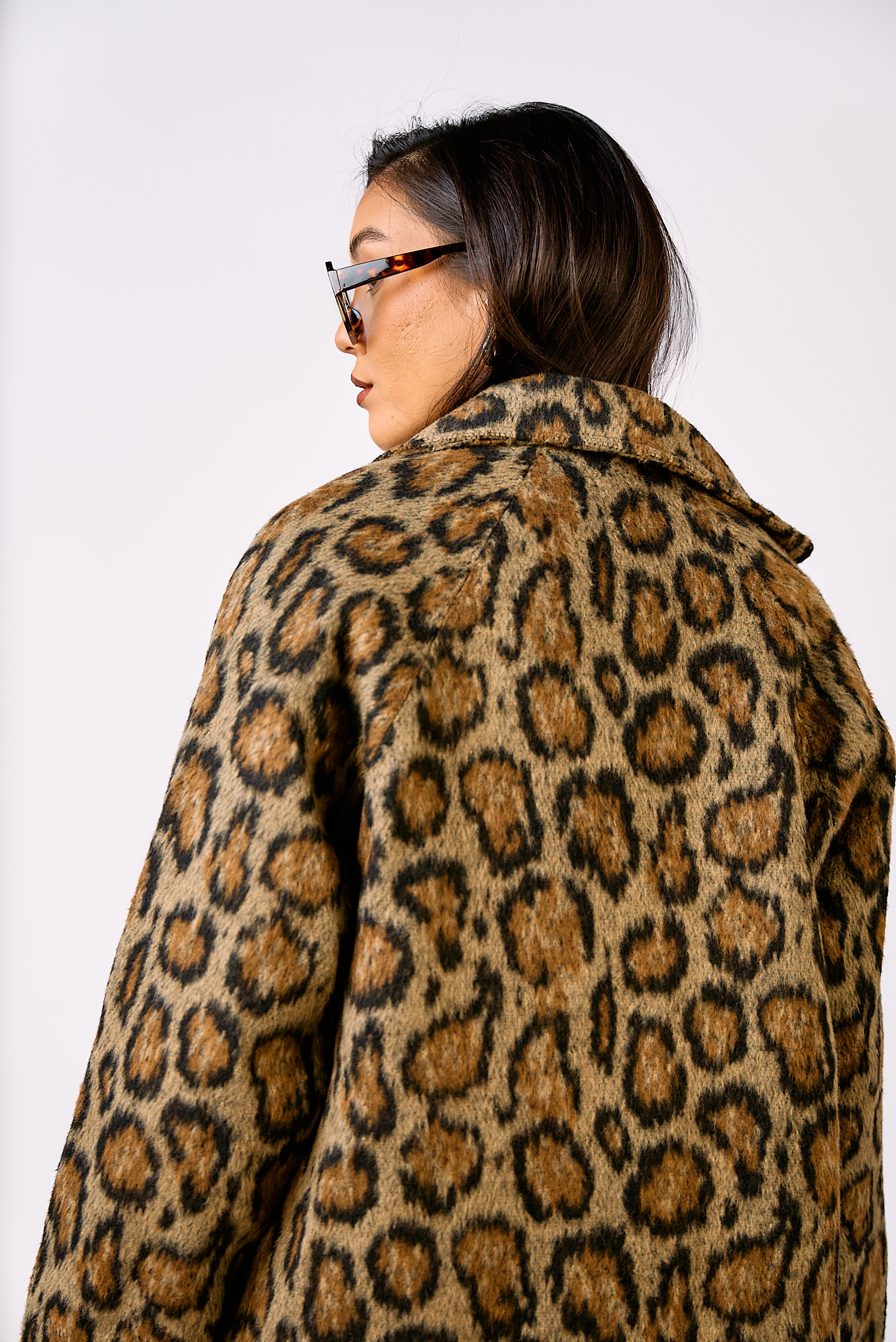 מעיל טינה מנומר