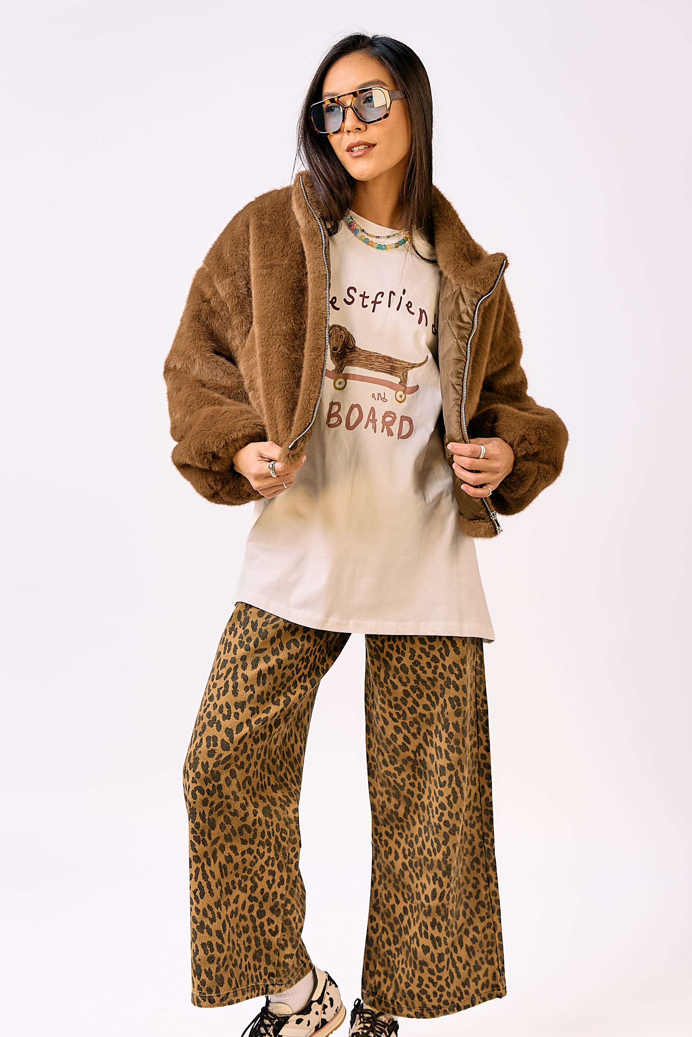 ג׳ינס היילי מנומר