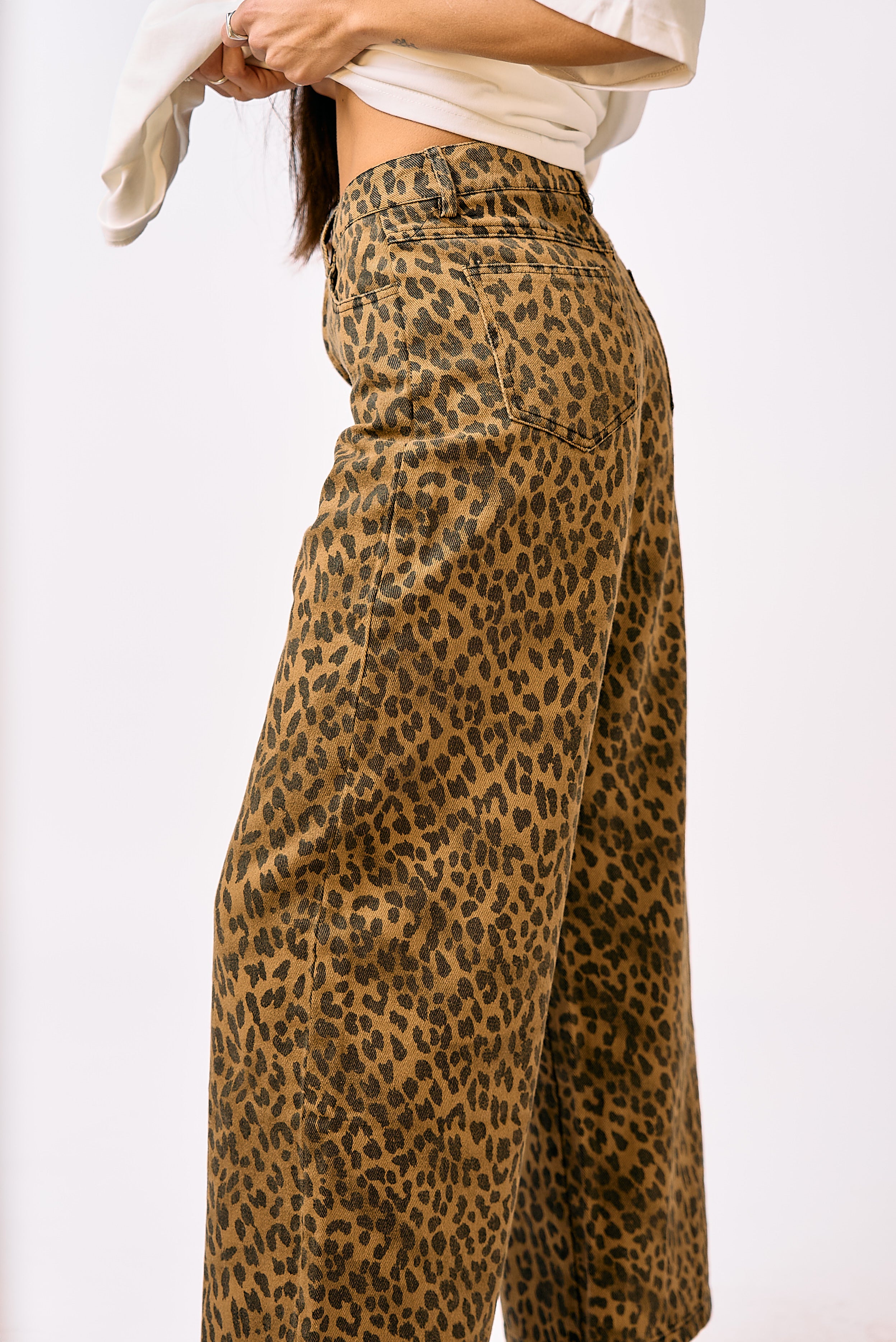 ג׳ינס היילי מנומר