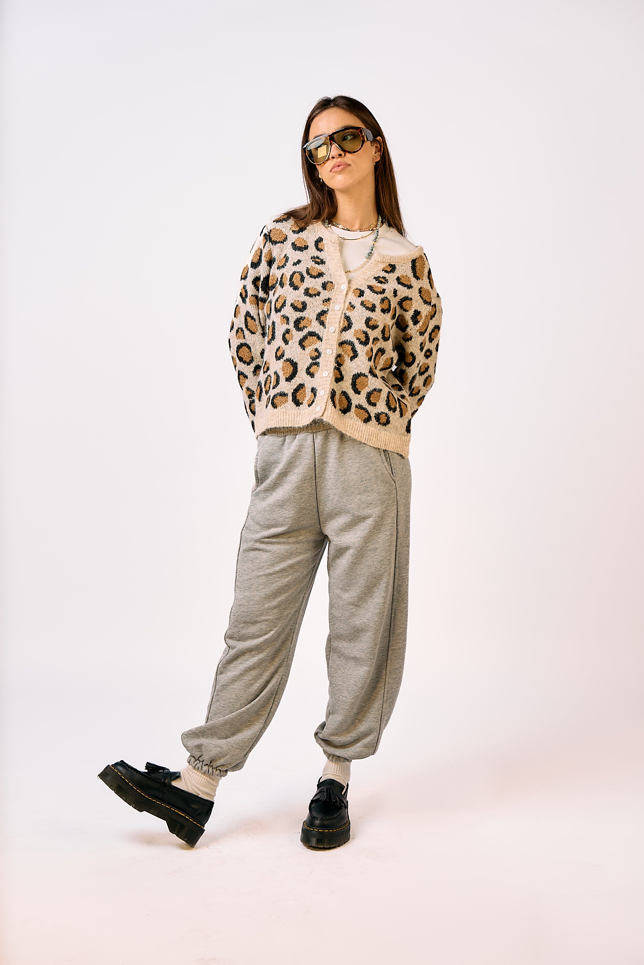 מכנס פוטר אפור נרי