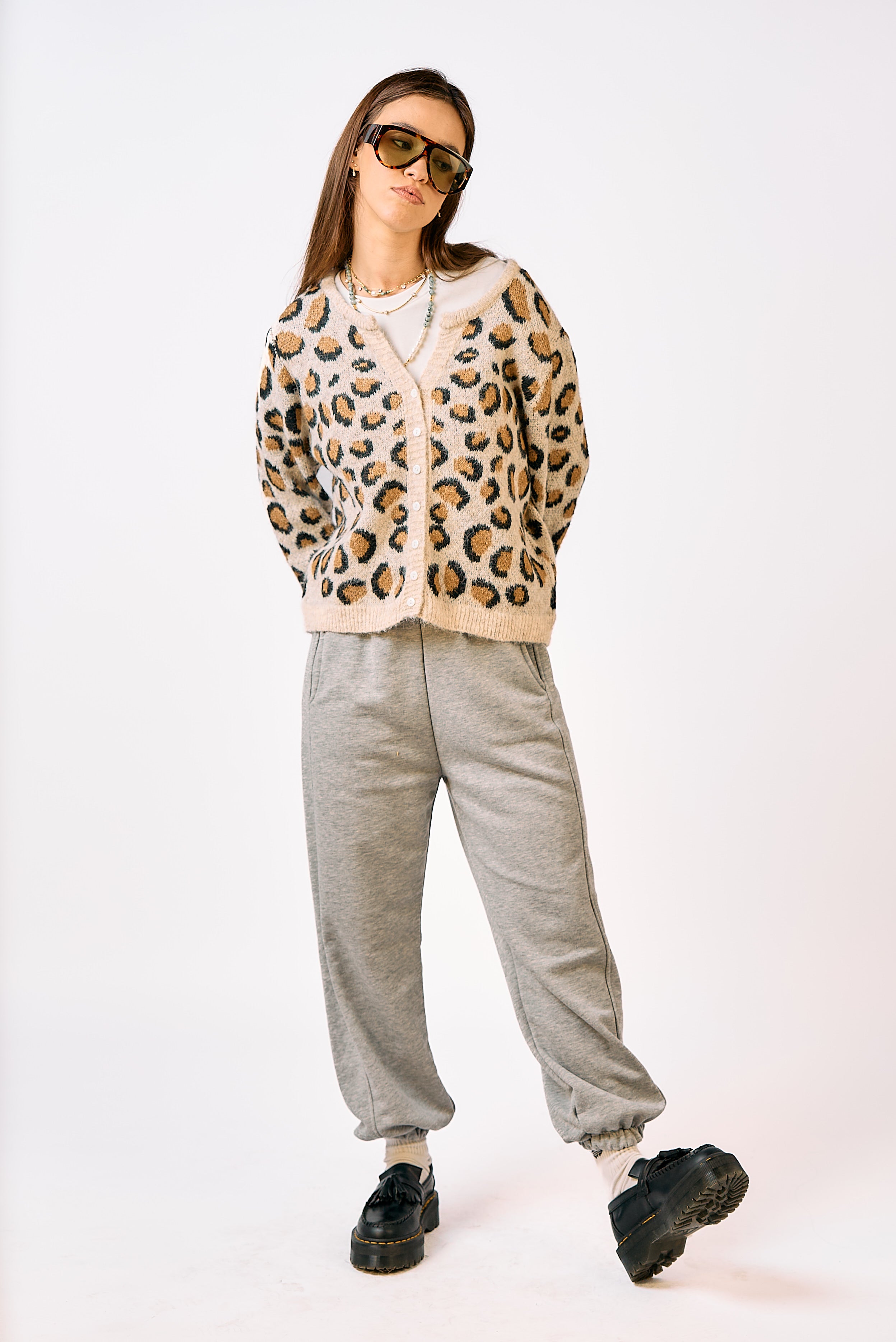 מכנס פוטר אפור נרי