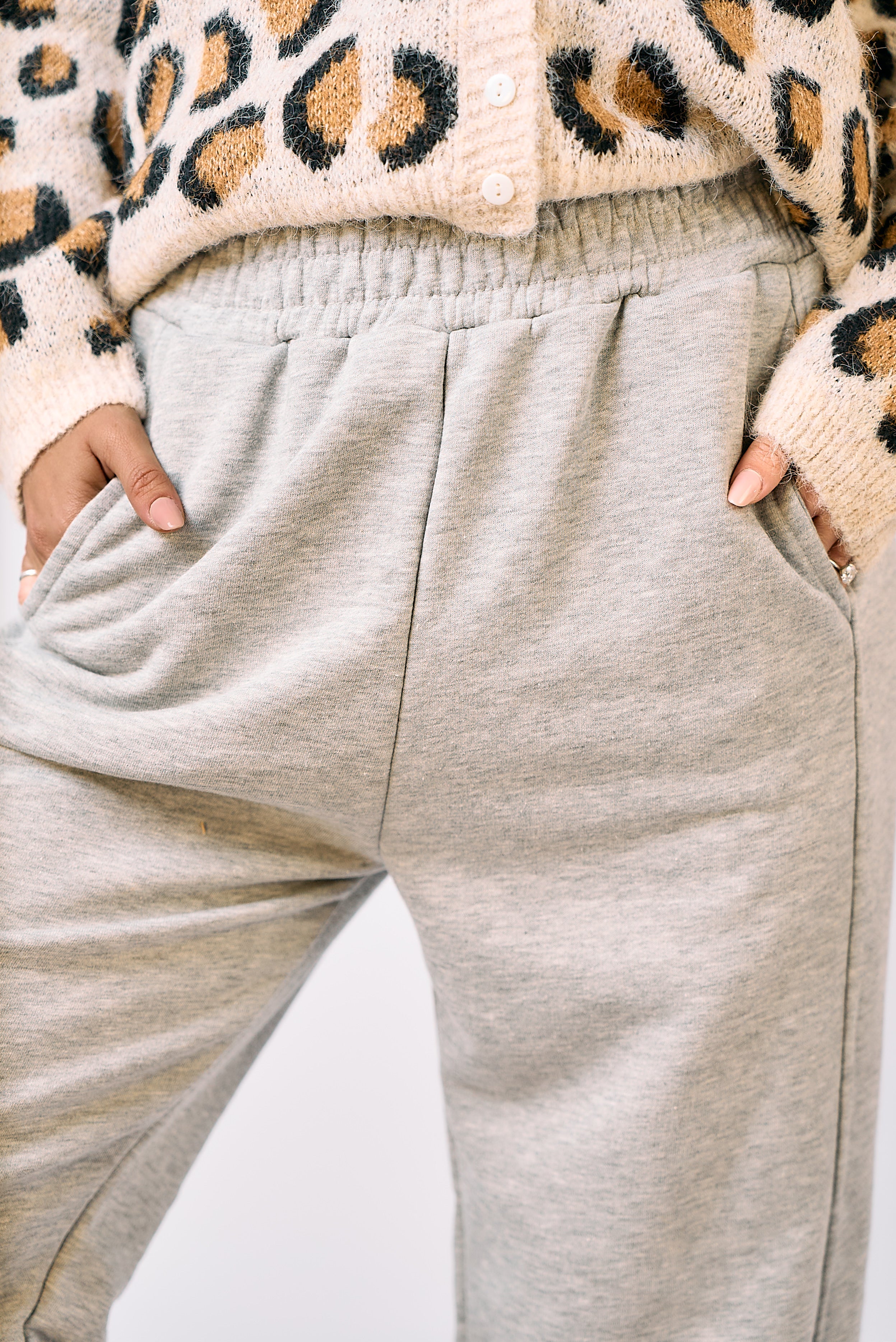 מכנס פוטר אפור נרי