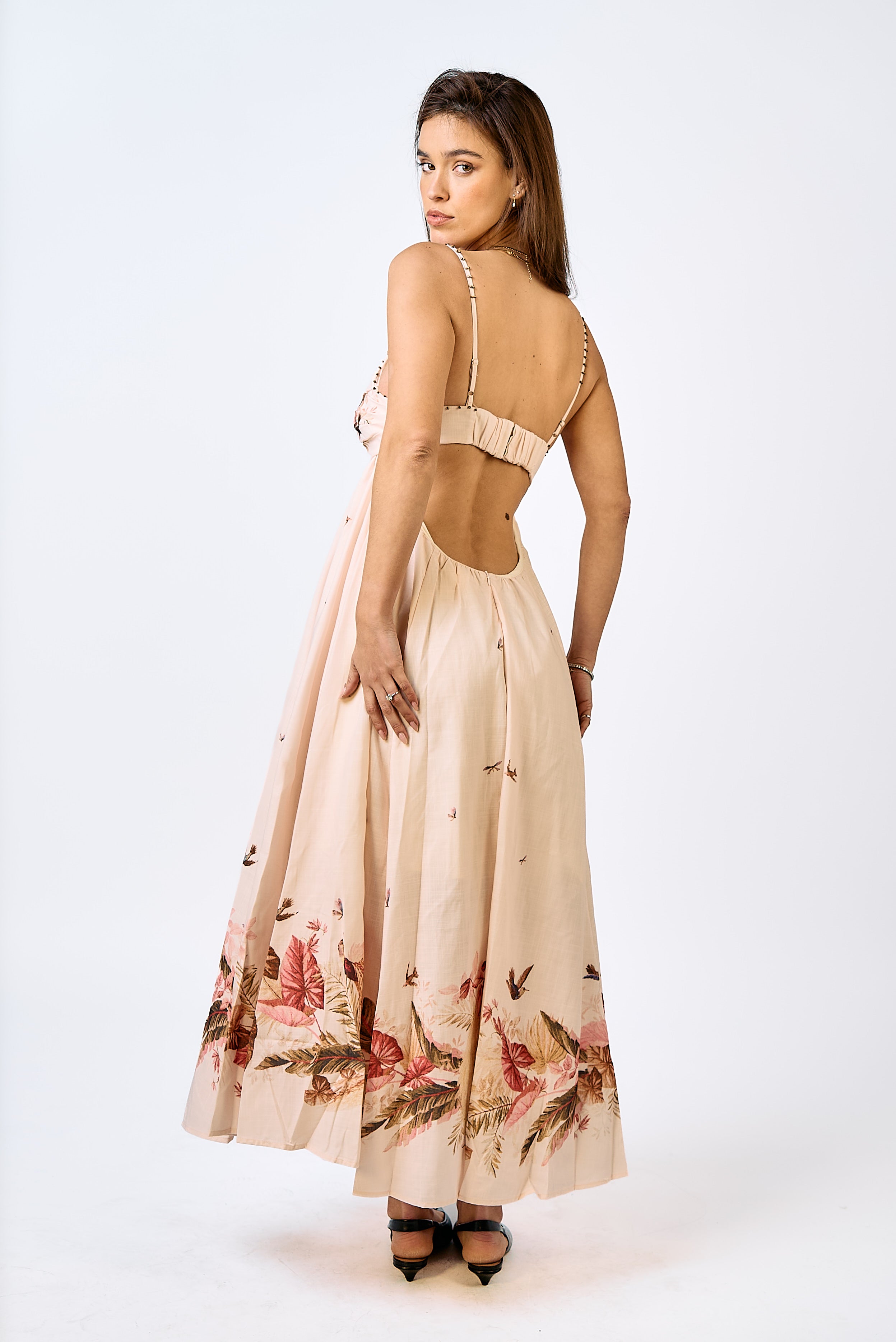 שמלת רומנה כיסים