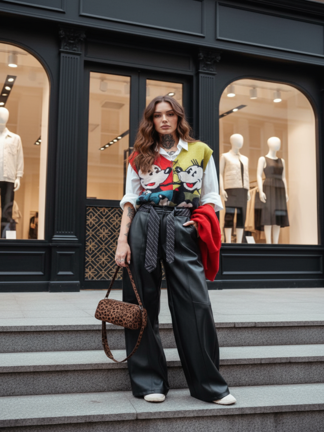 סריג גופיה מיקי מאוס