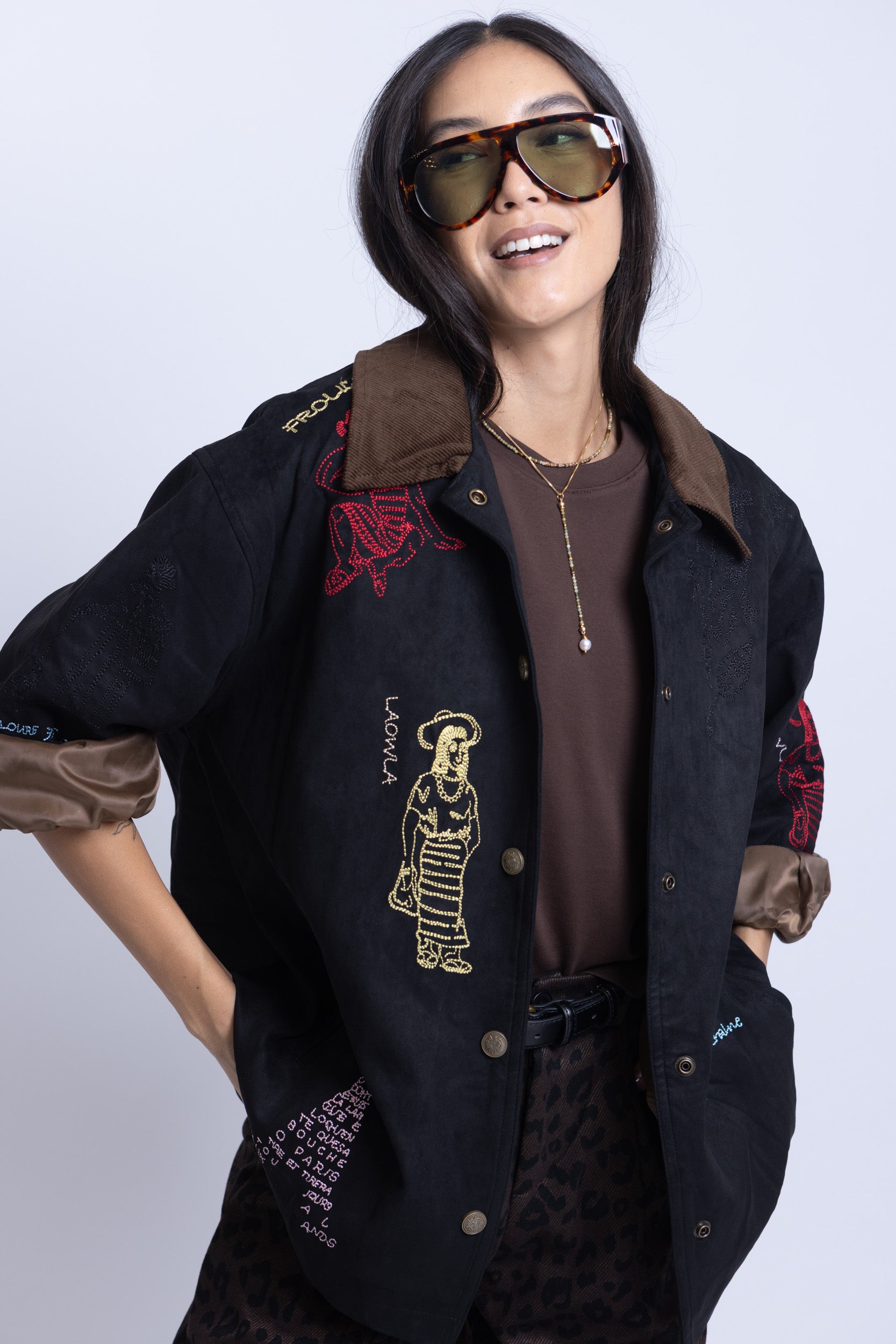 ג׳קט בלייזר קוקו שחור