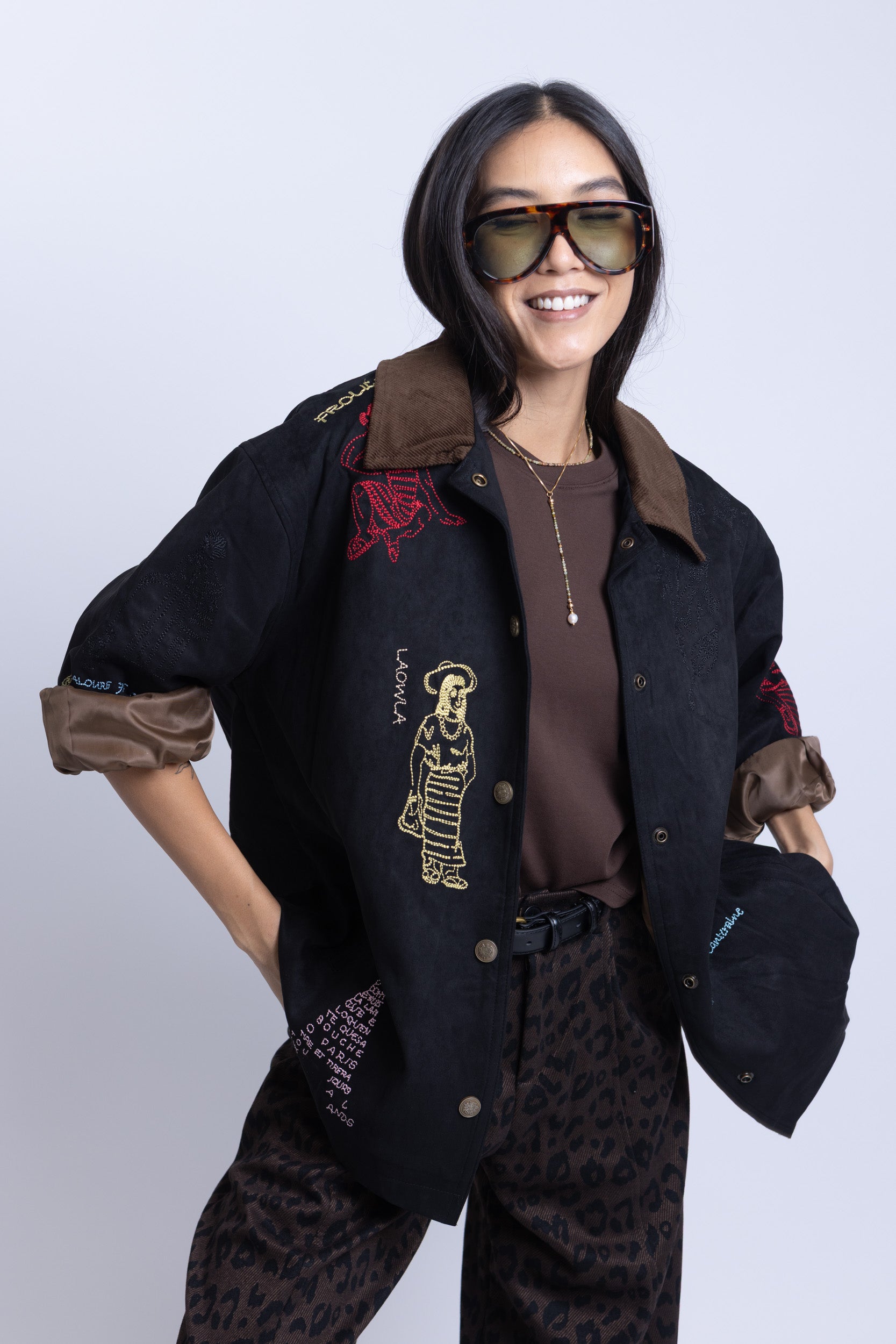 ג׳קט בלייזר קוקו שחור