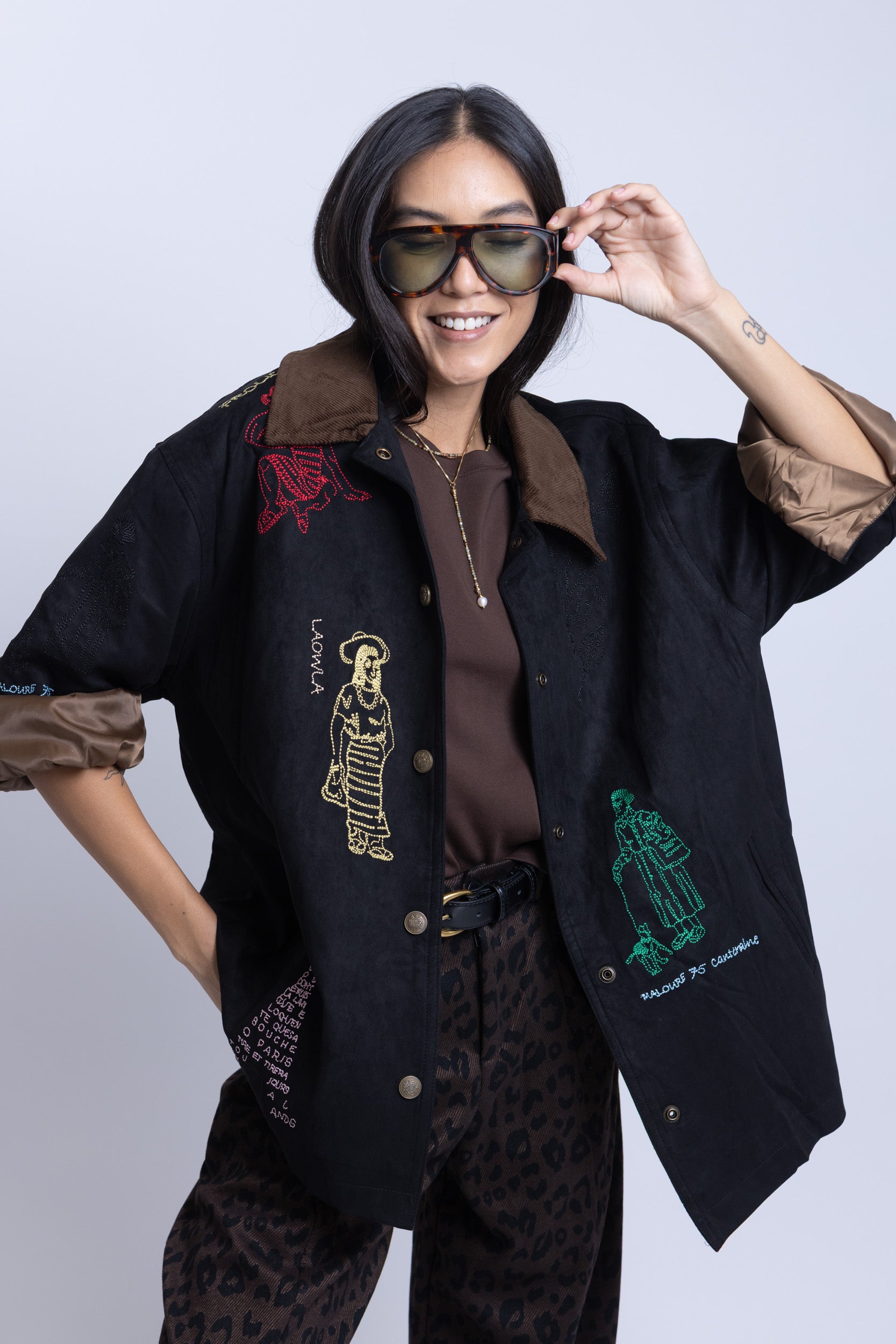 ג׳קט בלייזר קוקו שחור