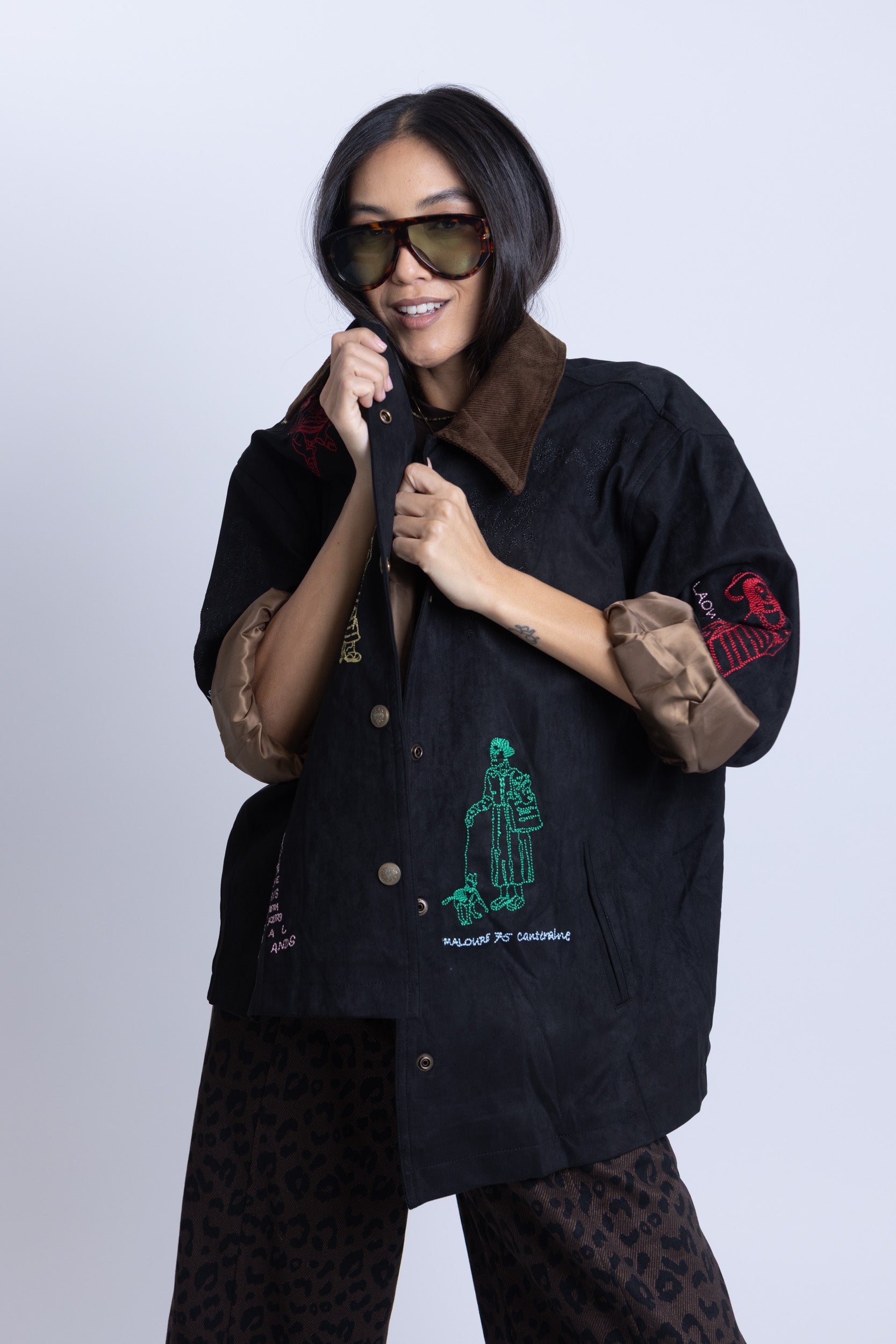 ג׳קט בלייזר קוקו שחור