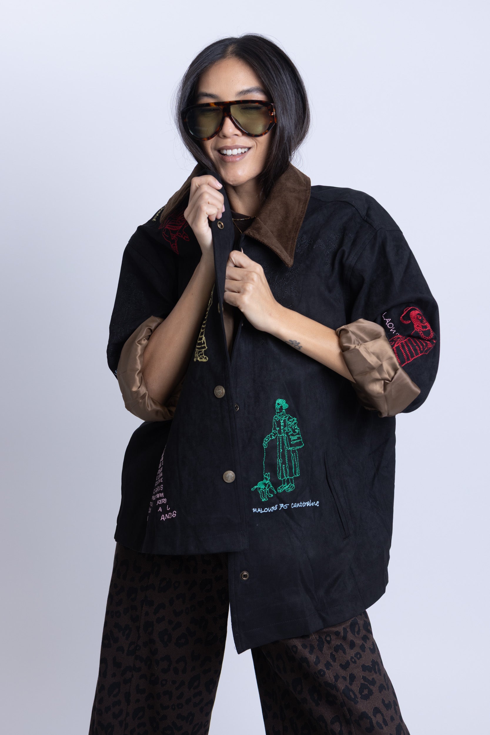 ג׳קט בלייזר קוקו שחור