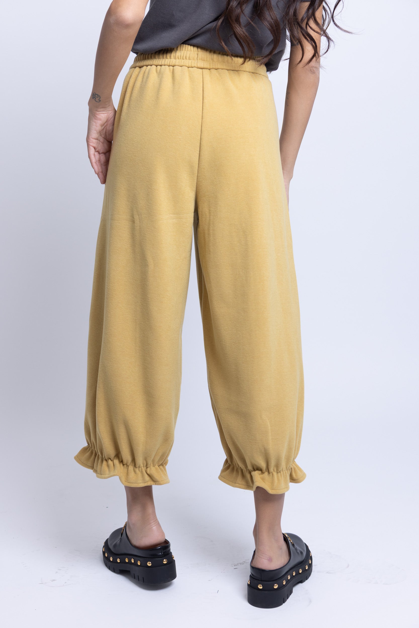 מכנס דמי בלון חרדל