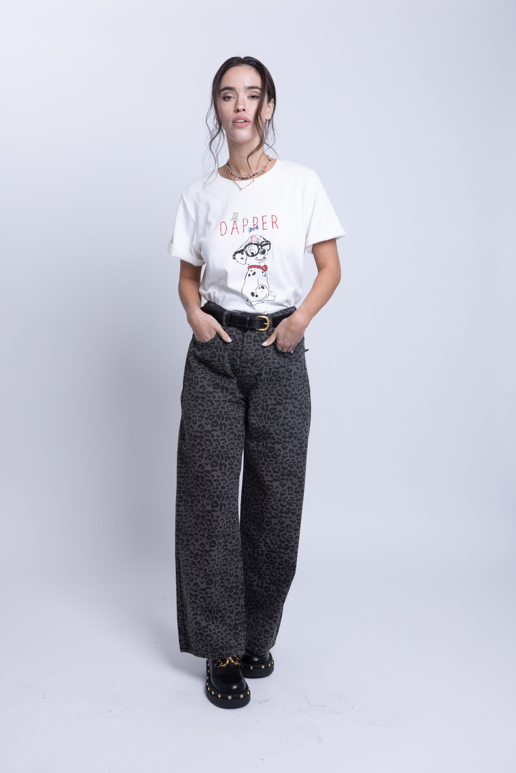 מכנס לונה קרגו מנומר