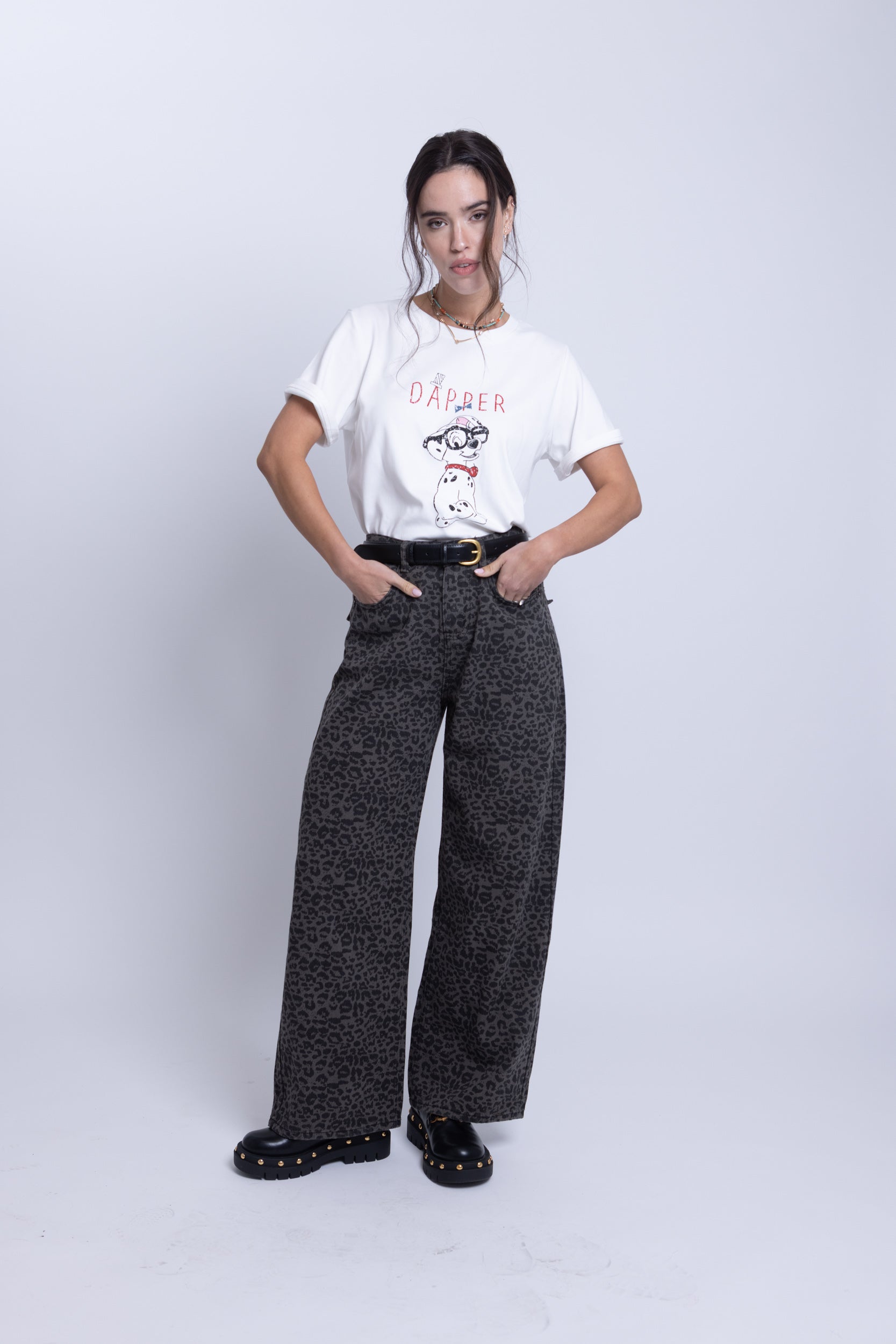 מכנס לונה קרגו מנומר