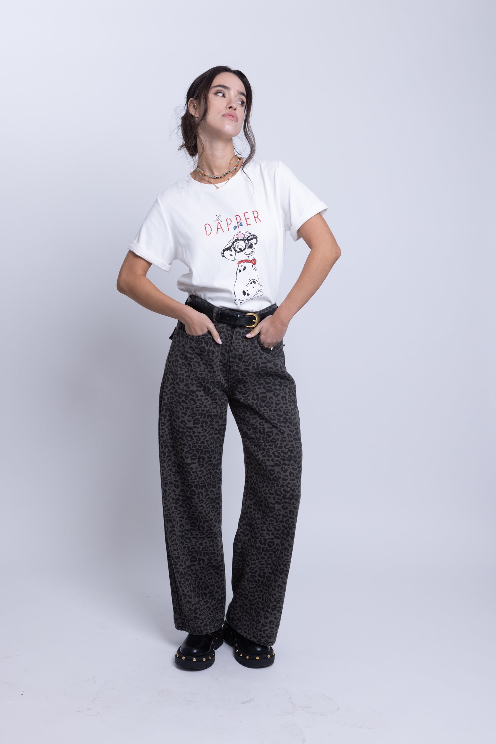 מכנס לונה קרגו מנומר